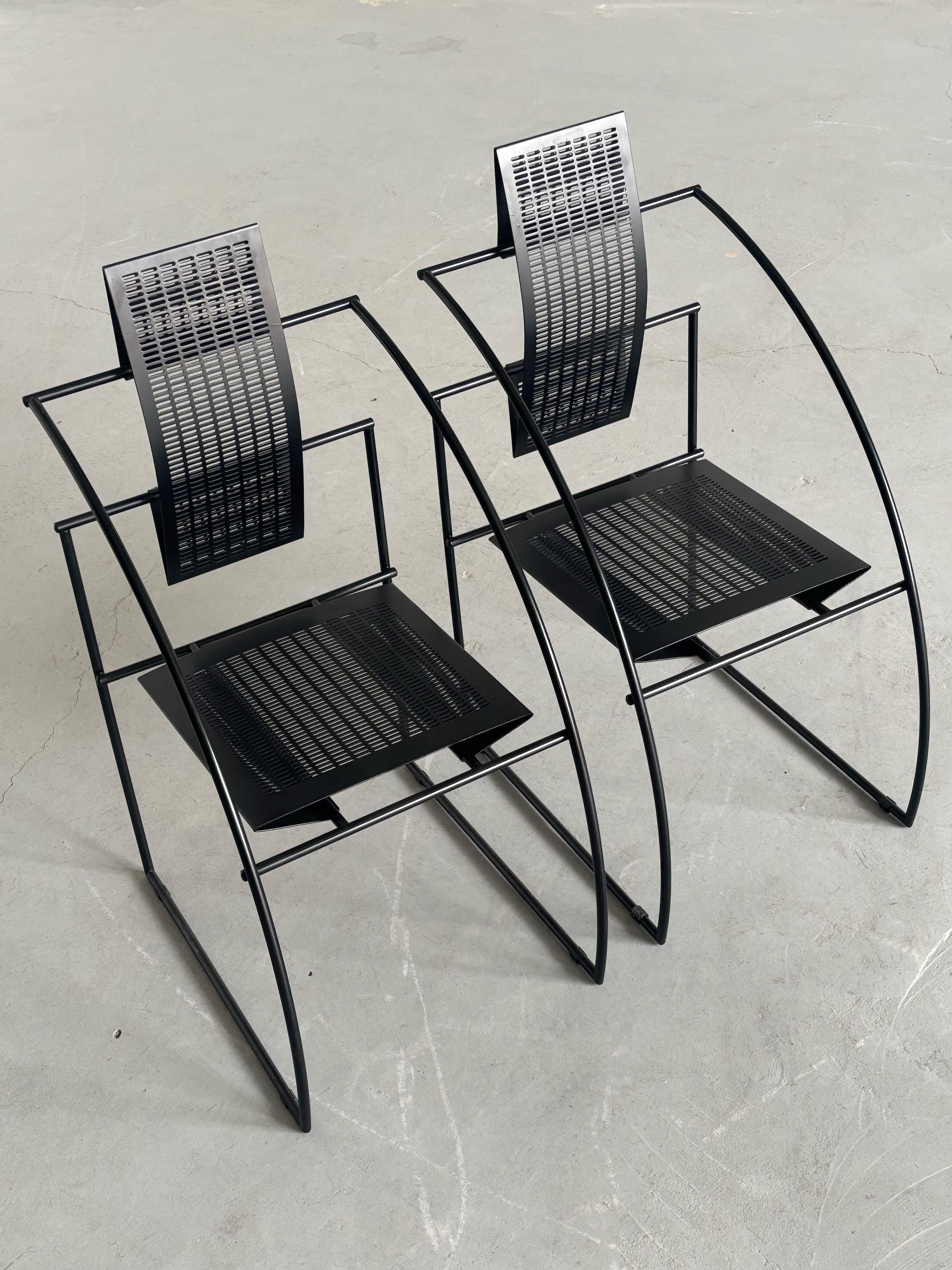‘Quinta’ Armchair by Mario Botta for Alias