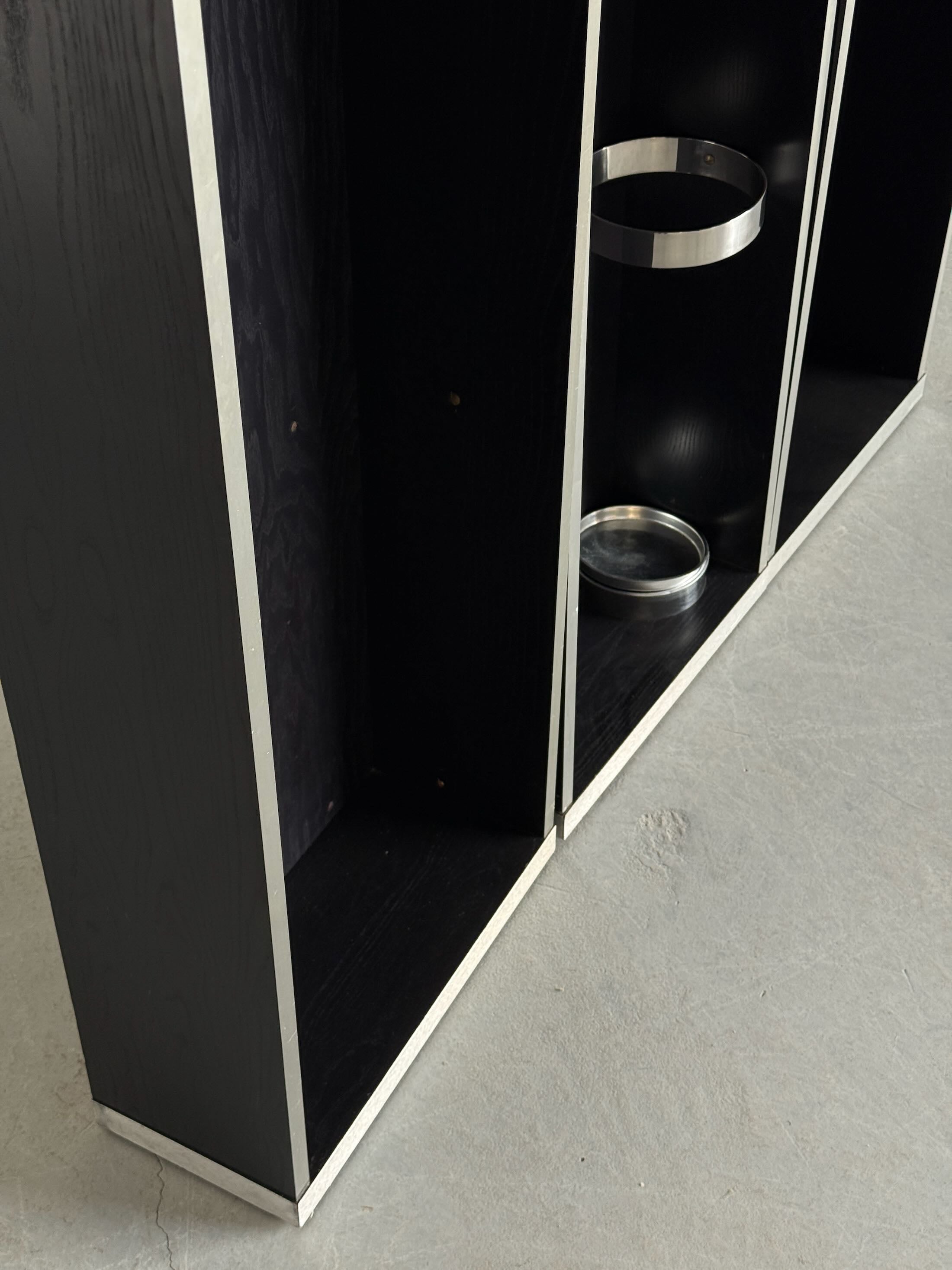 Modernist Hallway Wardrobe Unit with Lighting