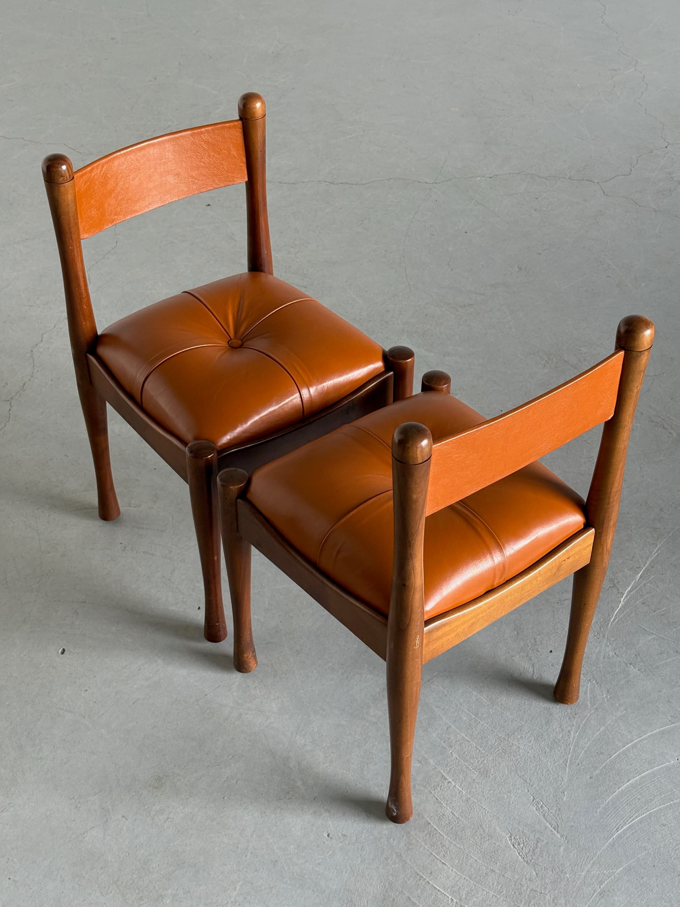 Dining Chairs by Silvio Coppola for Bernini