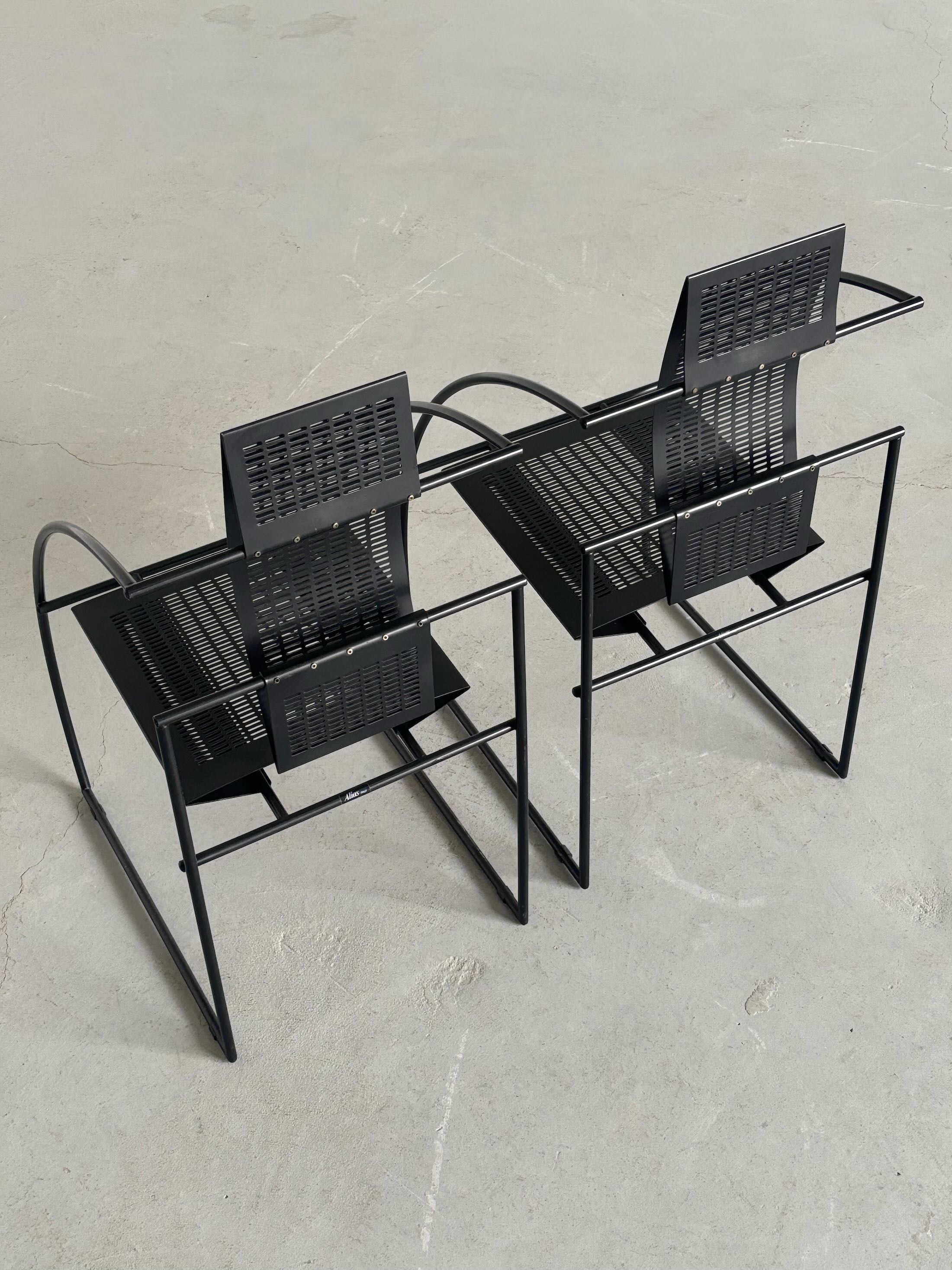 ‘Quinta’ Armchair by Mario Botta for Alias