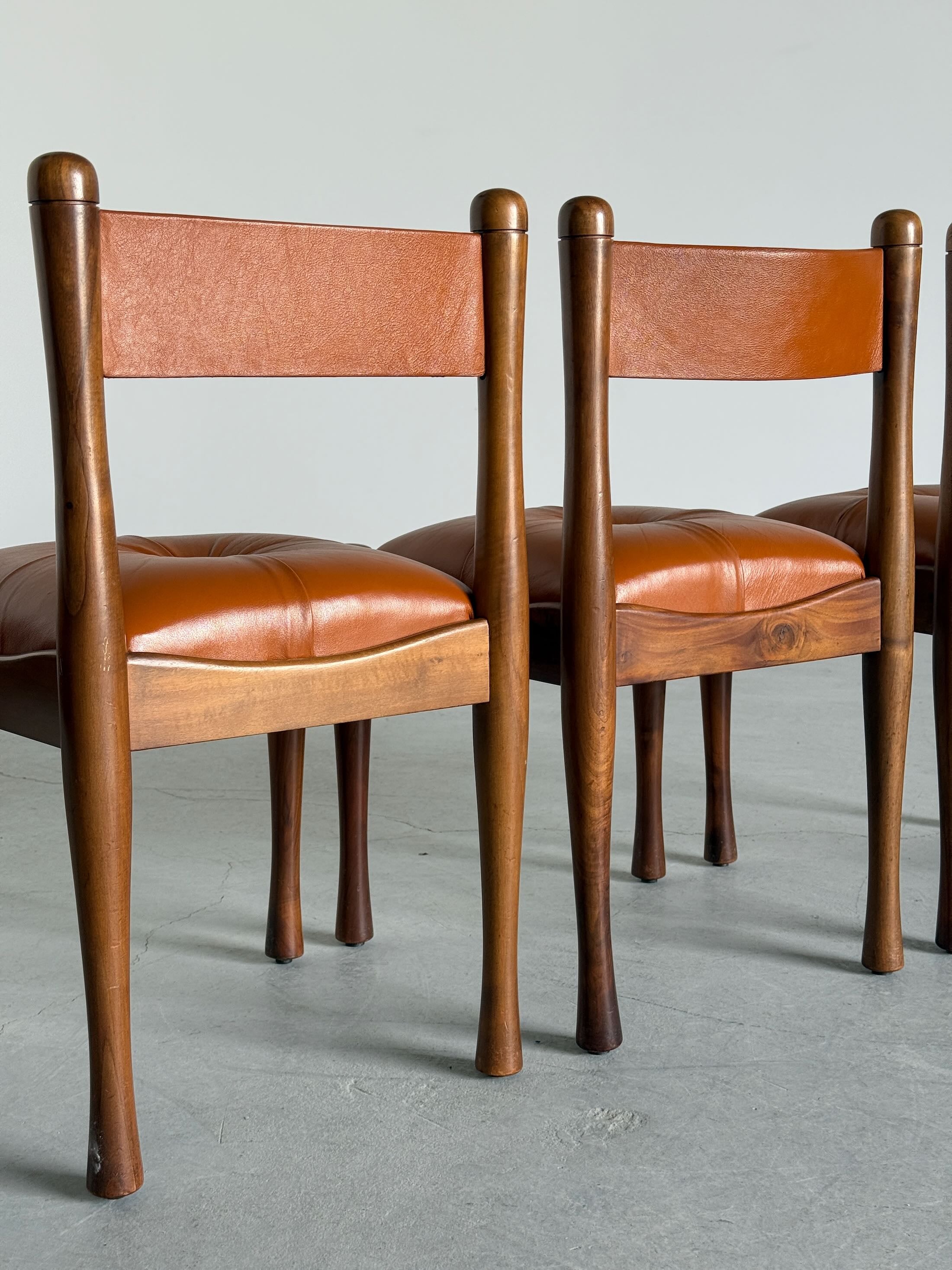 Dining Chairs by Silvio Coppola for Bernini