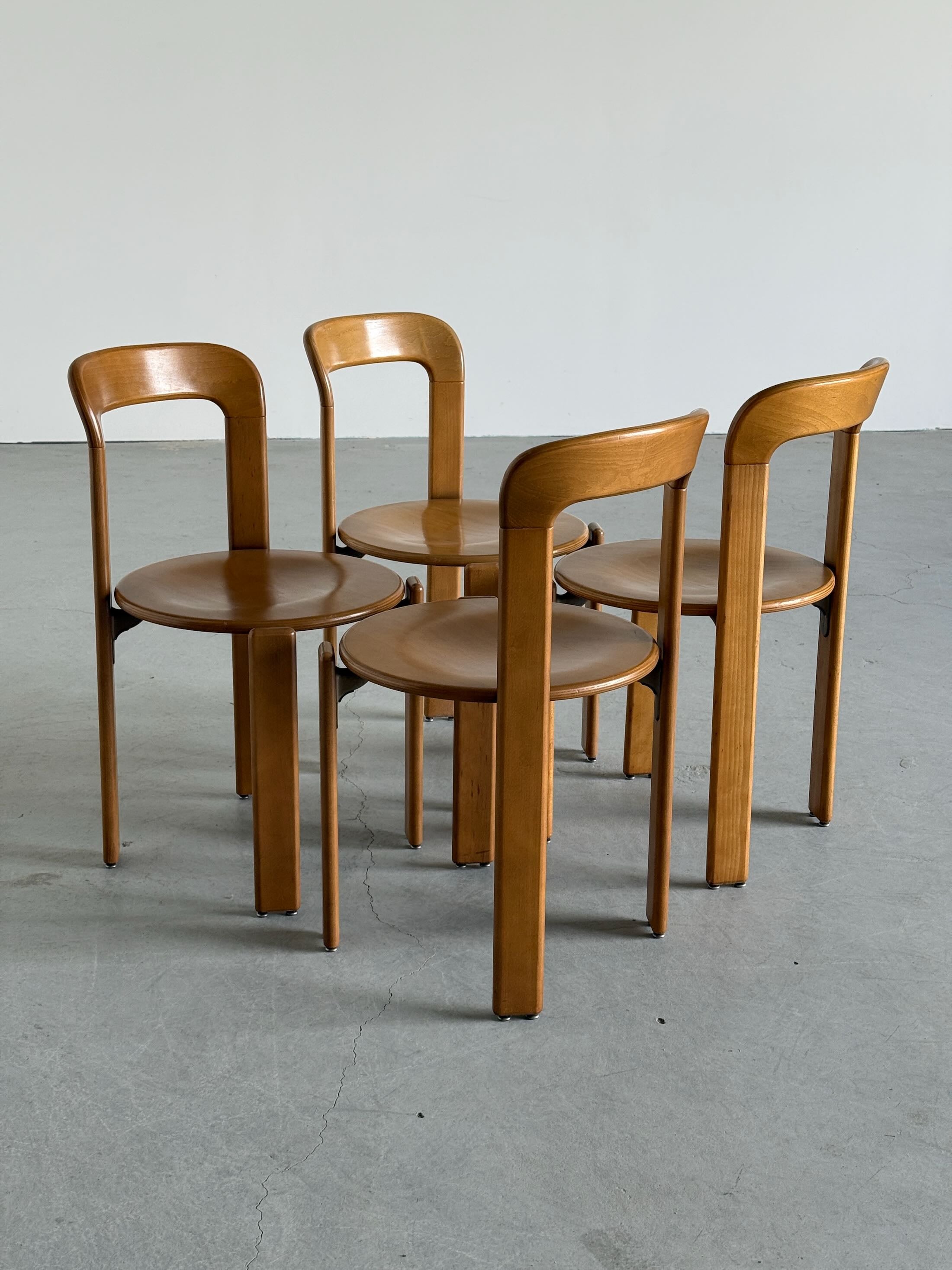 Bruno Rey Dining Chairs for Dietiker
