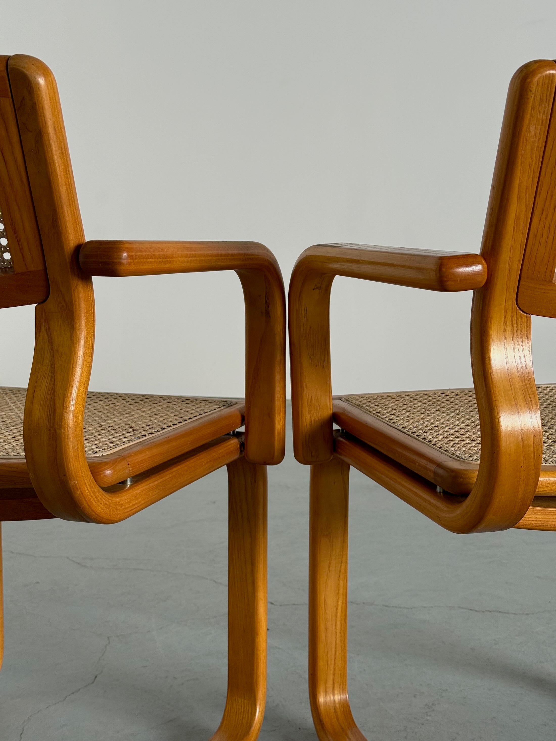 Cantilever Armchairs by Lübke