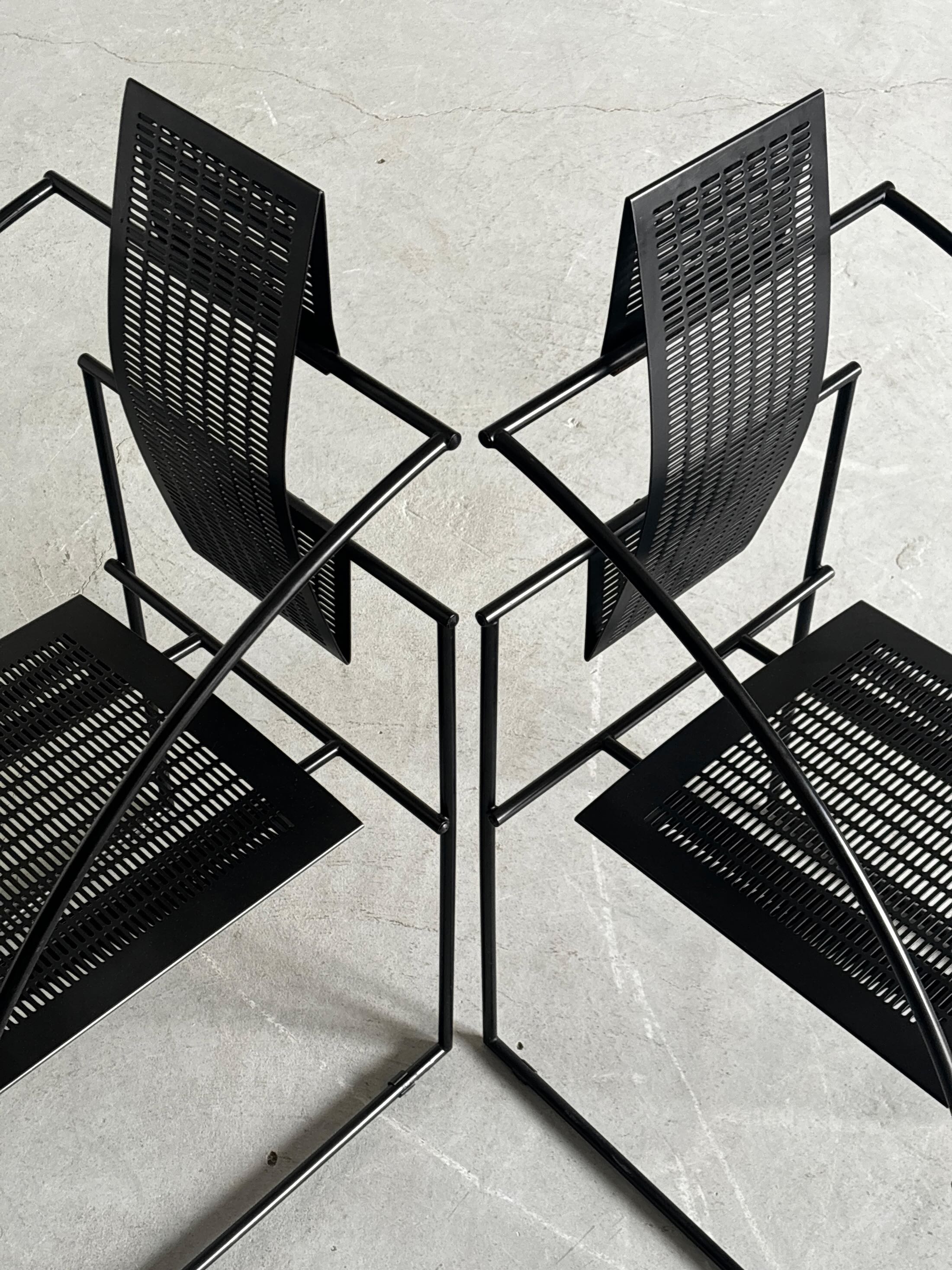 ‘Quinta’ Armchair by Mario Botta for Alias