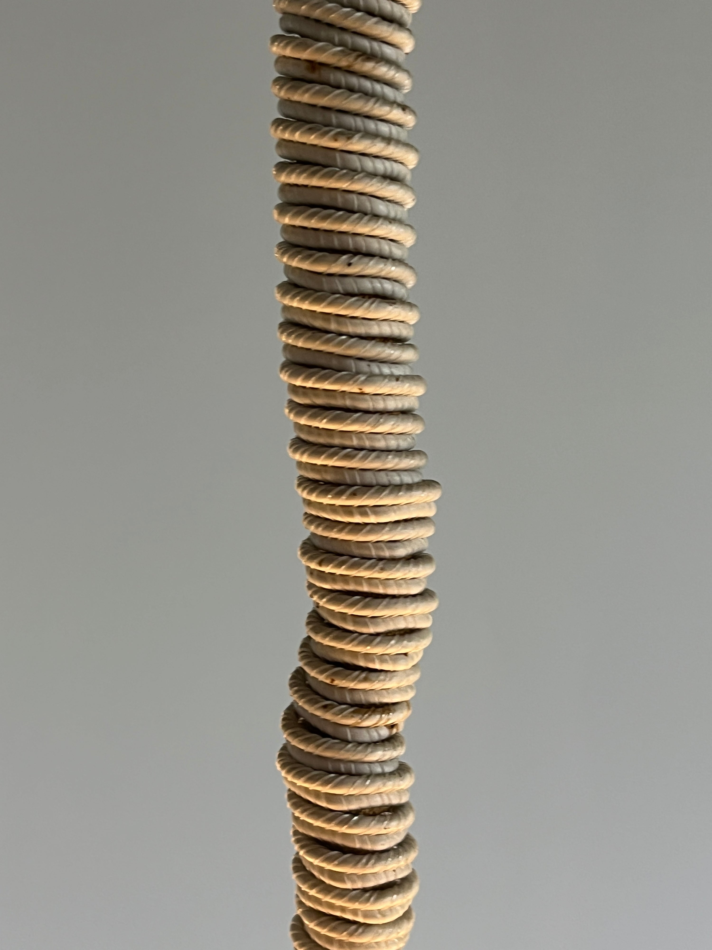 White ‘Burgos’ Pendant Lamp by Meblo for Harvey Guzzini