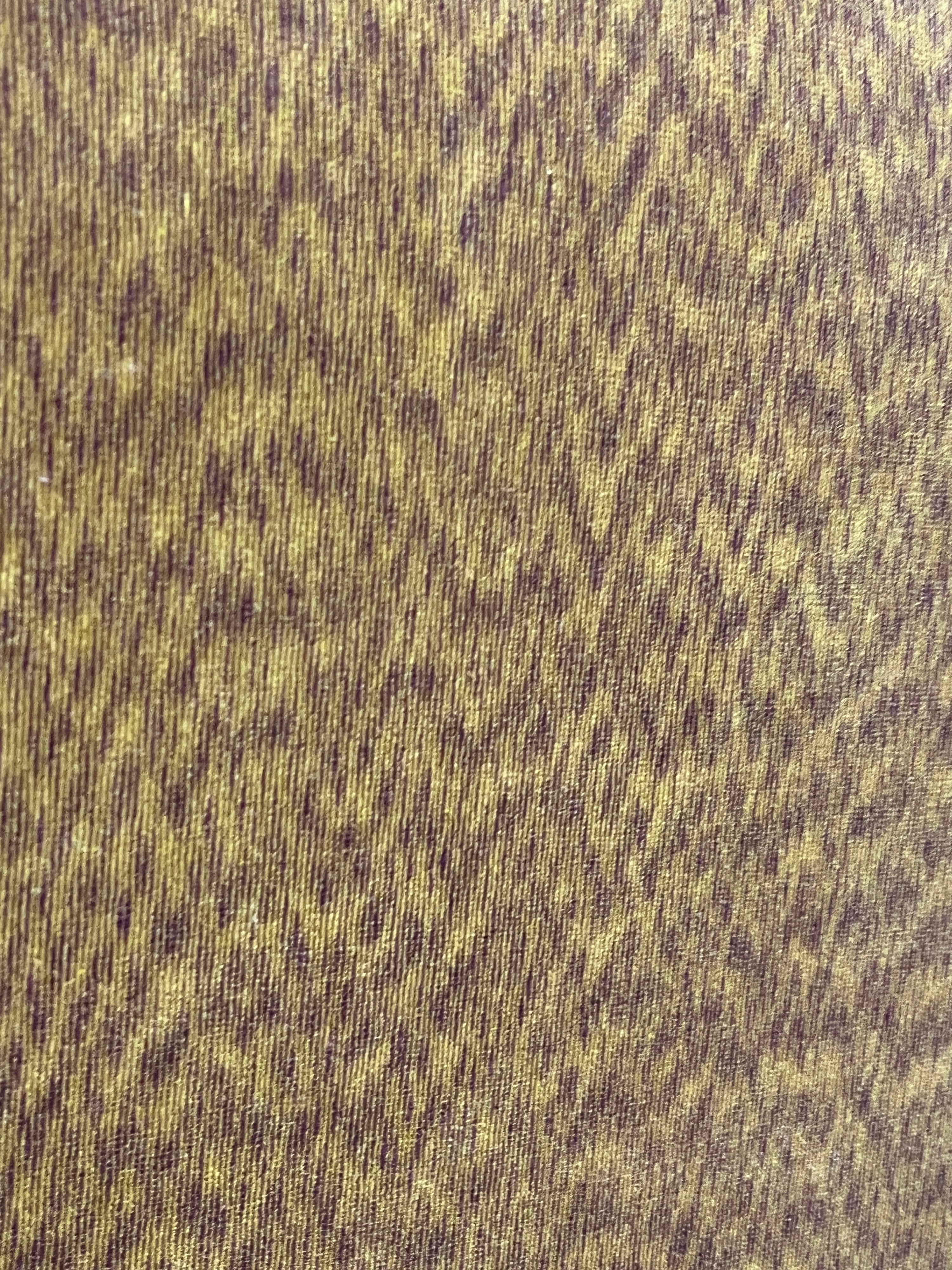 Armchair in Abstract Patterned Upholstery