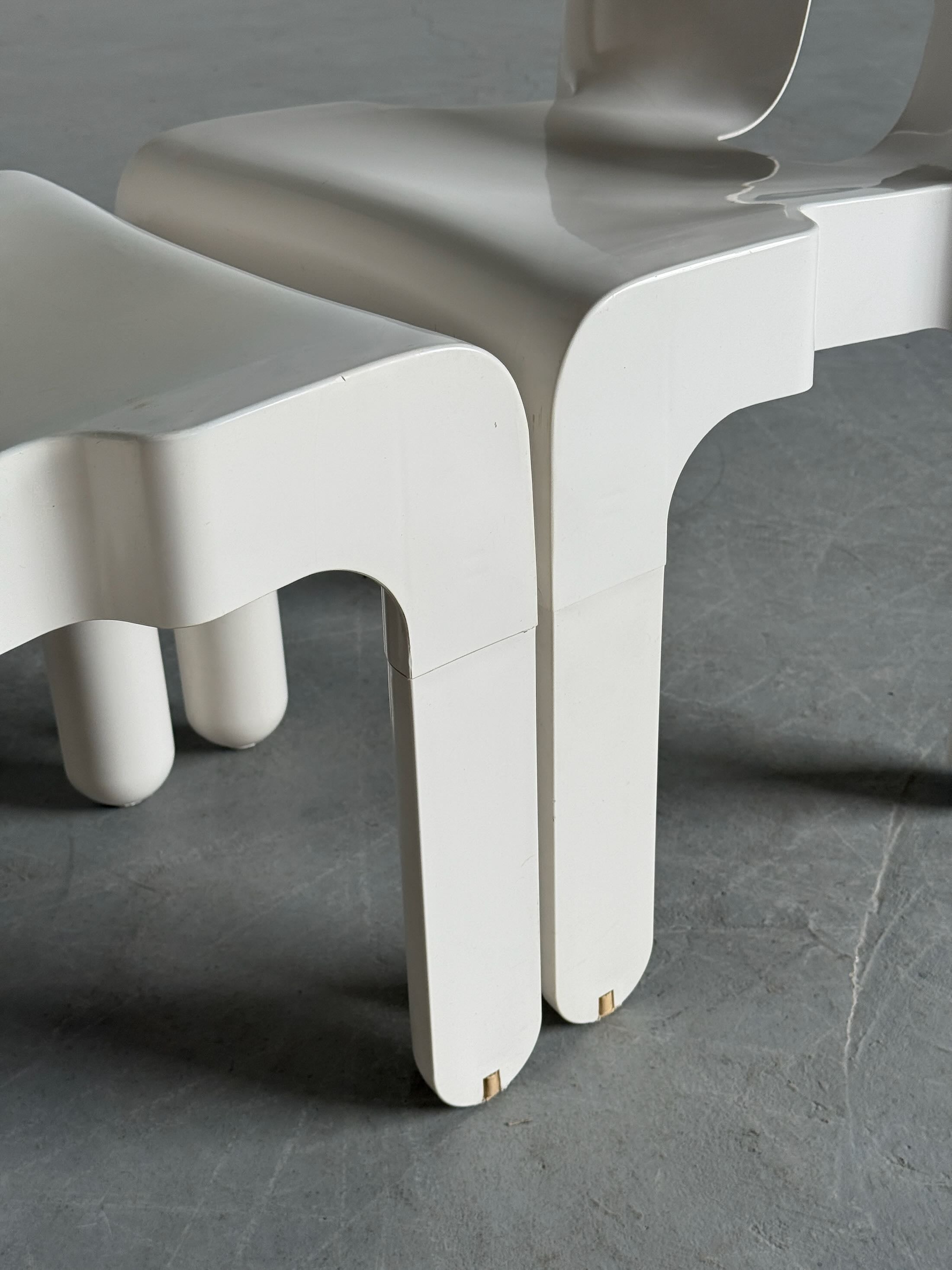 Joe Colombo ‘Universale’ Chairs for Kartell