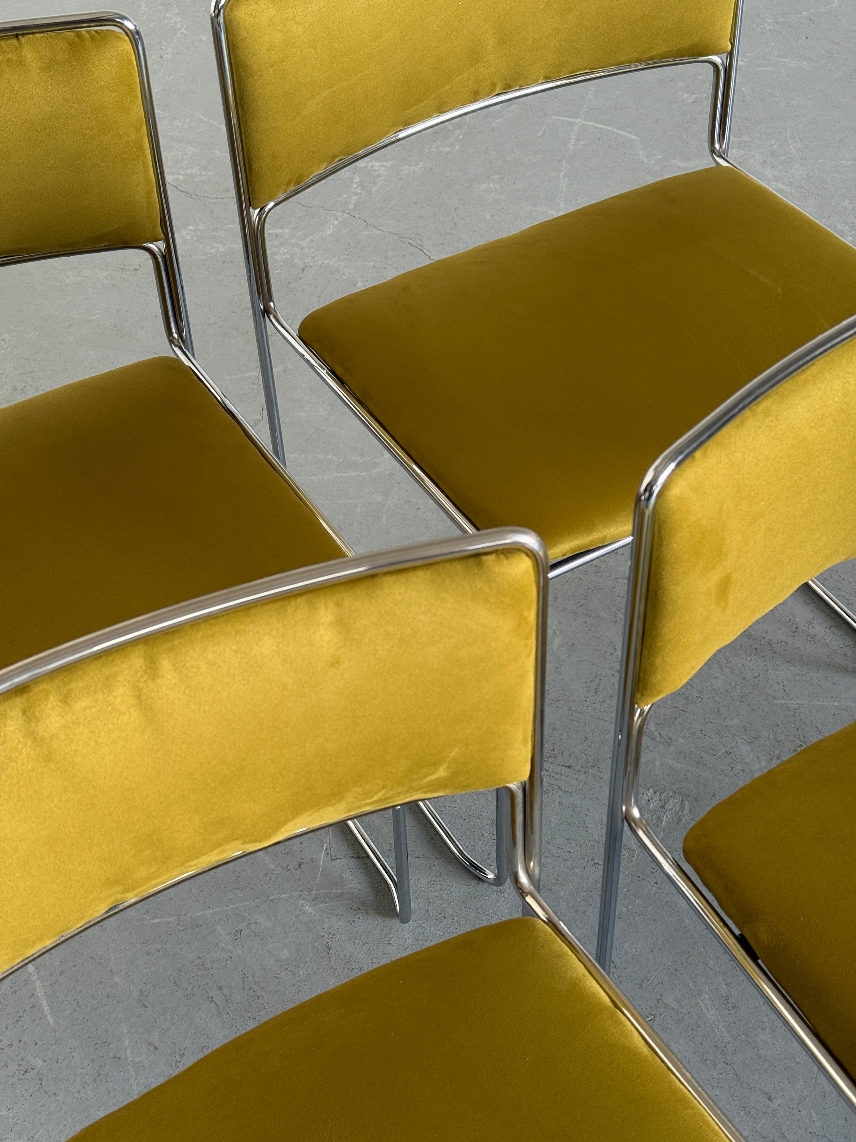 FK90 Chairs by Preben Fabricius and Jorgen Kastholm for Kill International