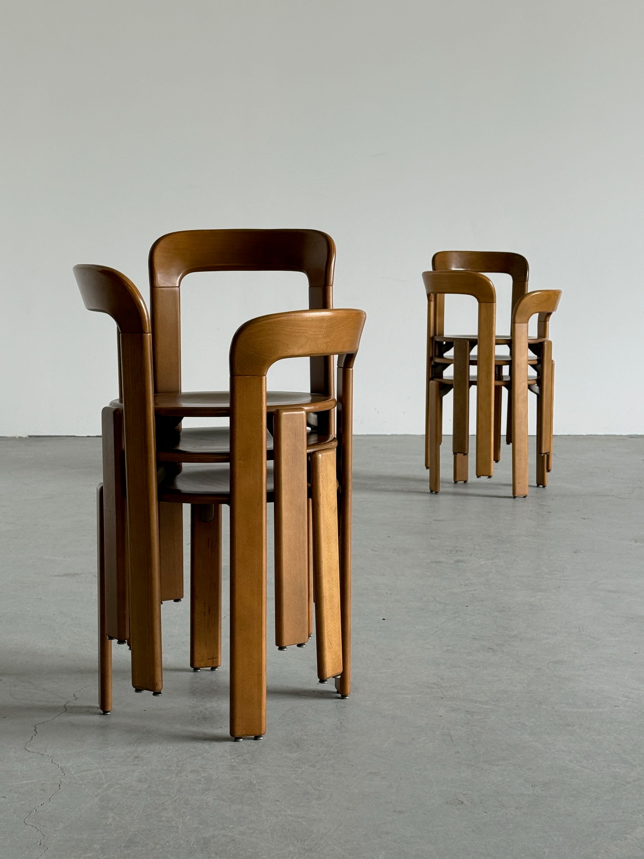 Bruno Rey Dining Chairs for Dietiker