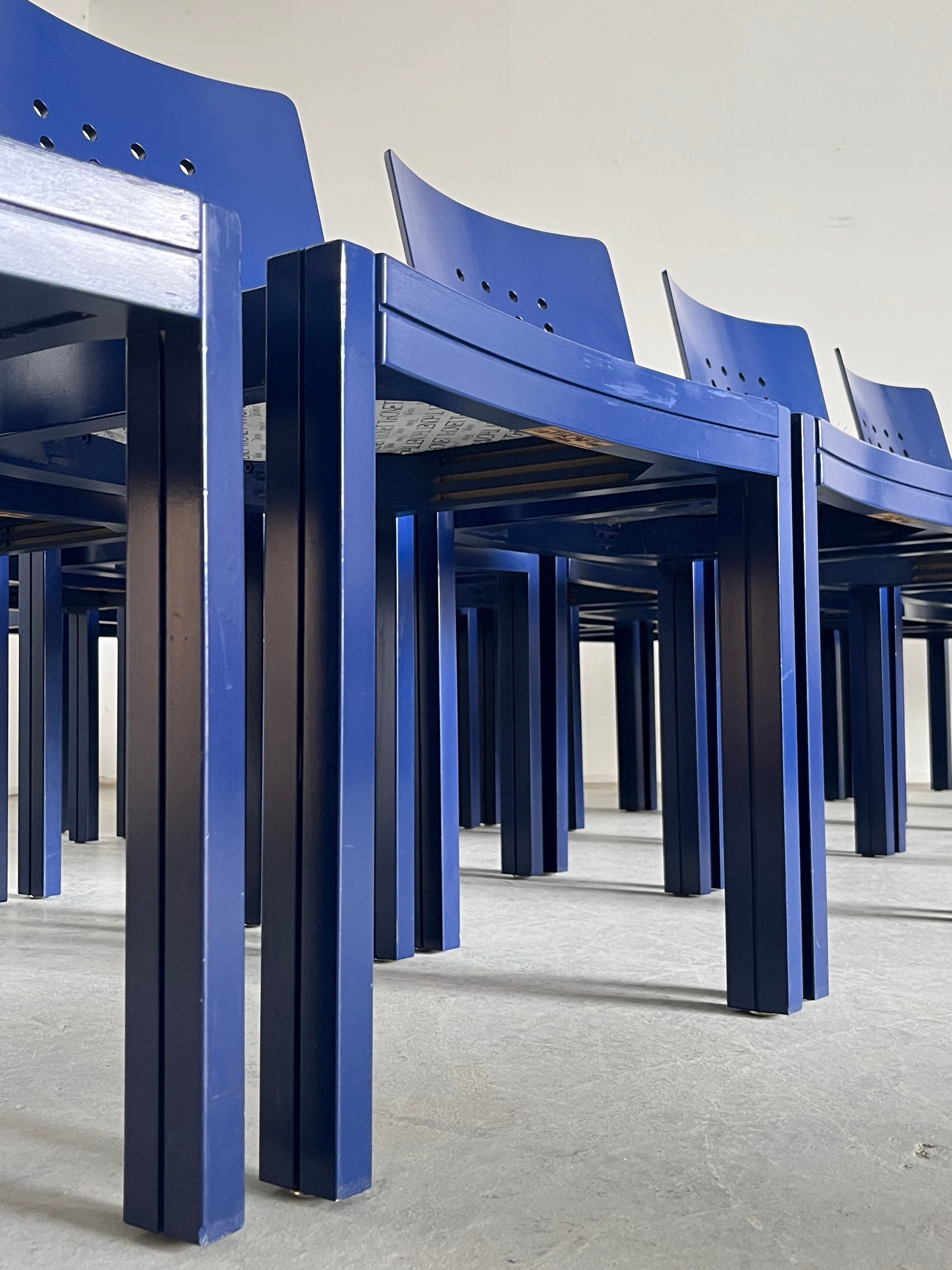 Thonet Vienna Postmodern Stackable Dining Chairs, 1990s