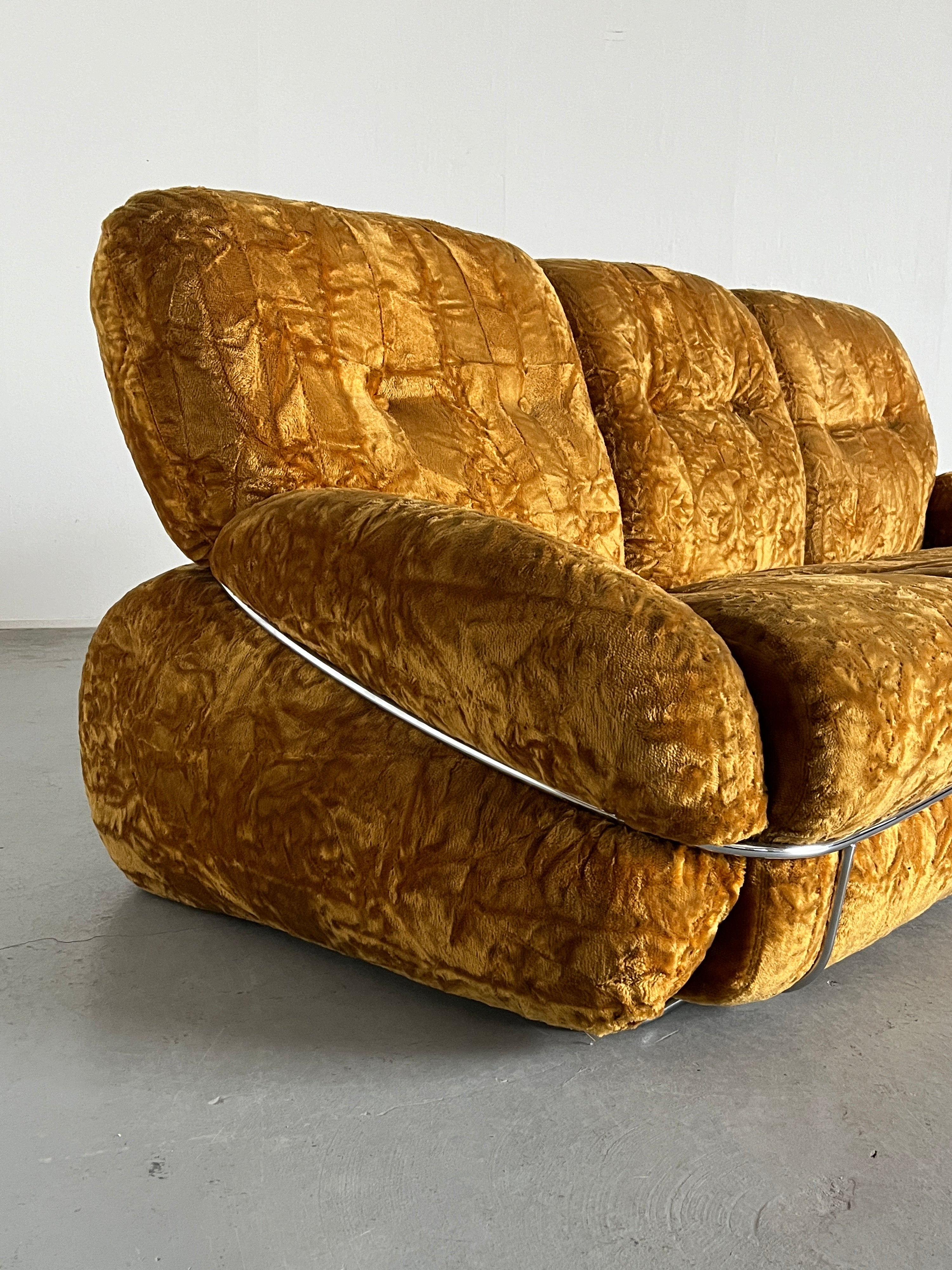 Adriano Piazzesi 'Okay' Sofa Seating Set, Iconic Mid-Century Design, 1970s