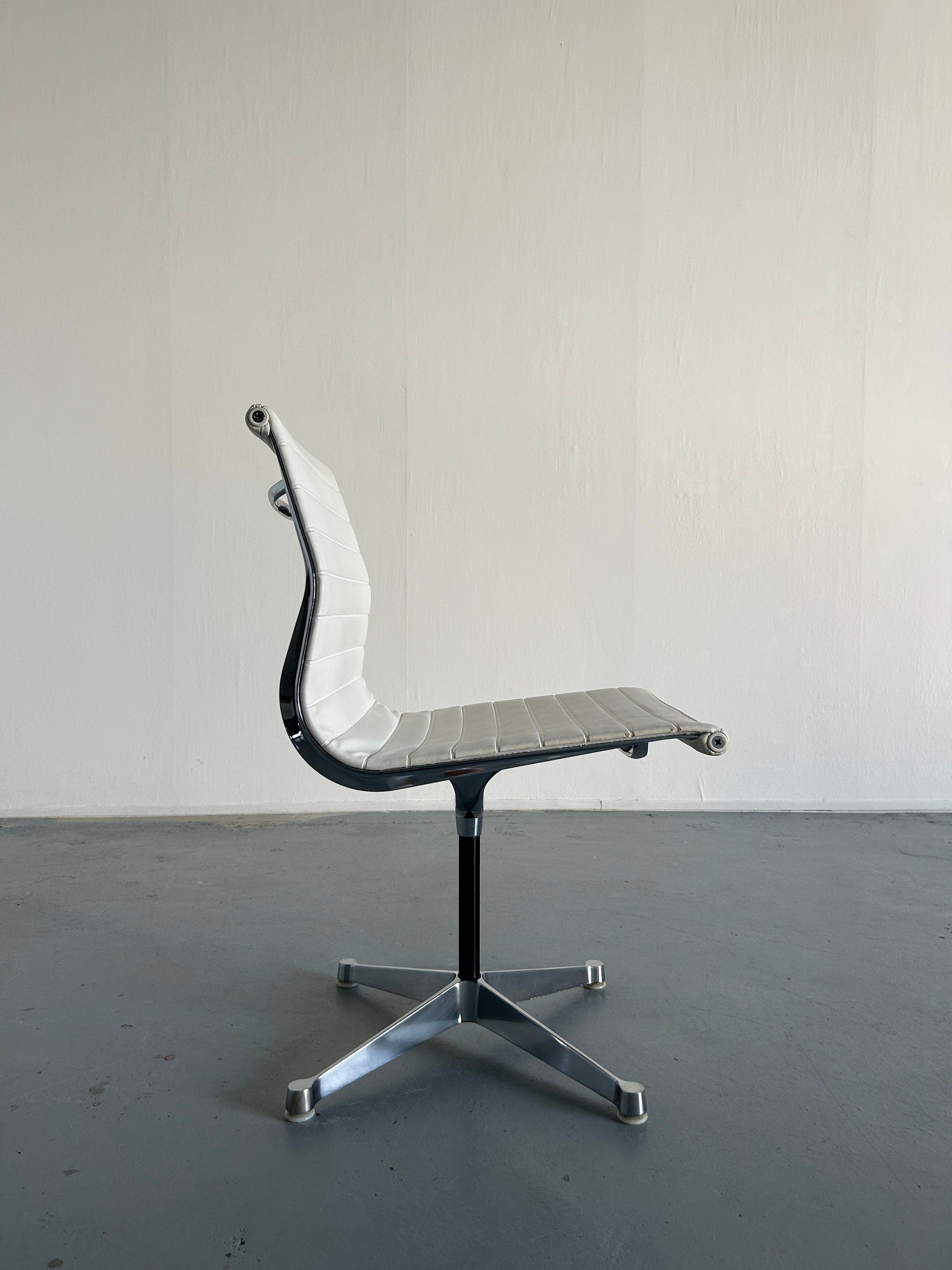 EA 107 Aluminium Desk Chair by Charles & Ray Eames for Herman Miller, 1990s