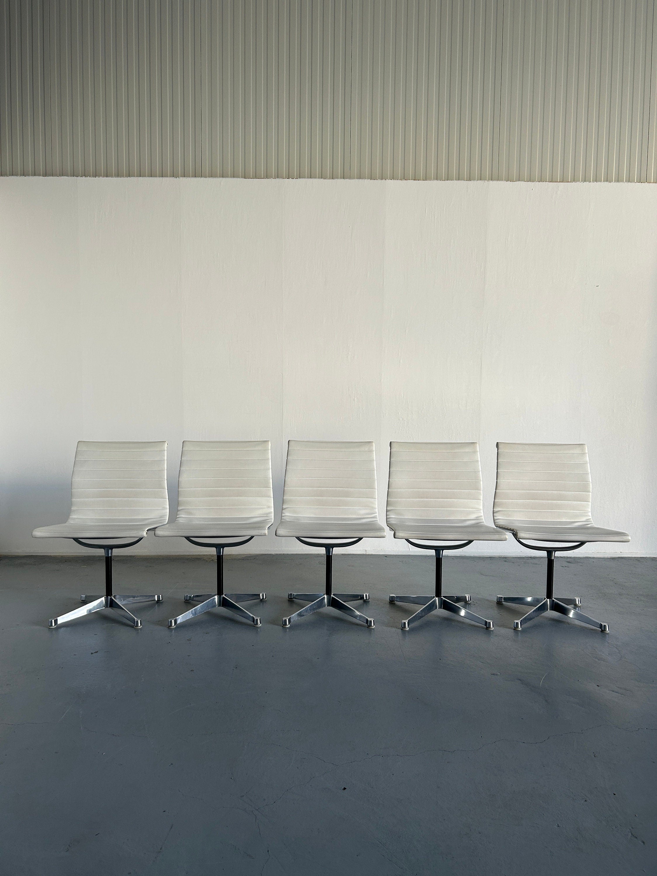EA 107 Aluminium Desk Chair by Charles & Ray Eames for Herman Miller, 1990s