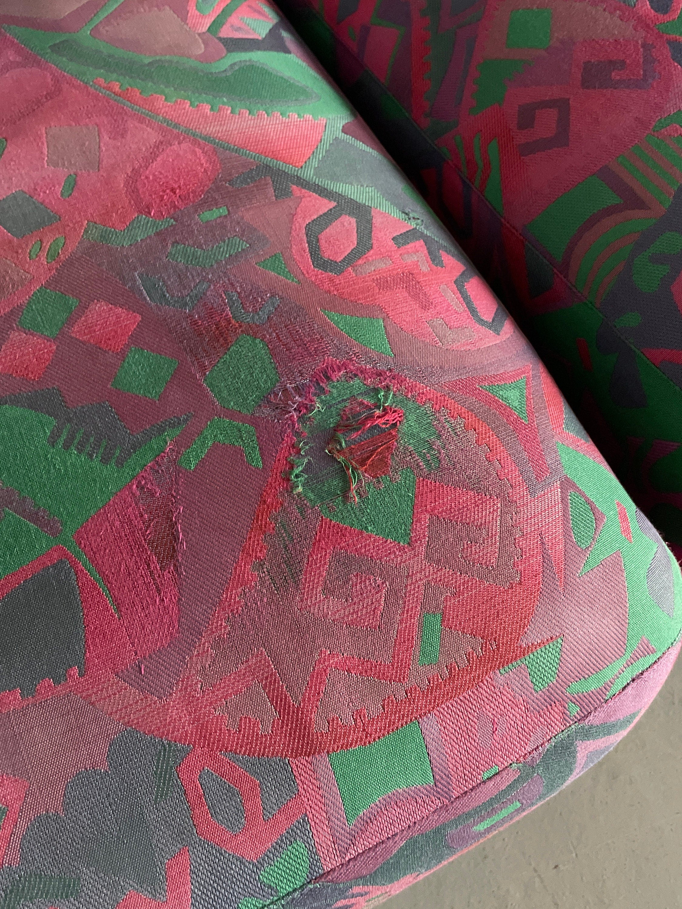 Memphis Design Postmodern 'Sity' Modular Sectional Sofa, Antonio Citterio for B&B Italia, 1972 / Rare and Early Original Production