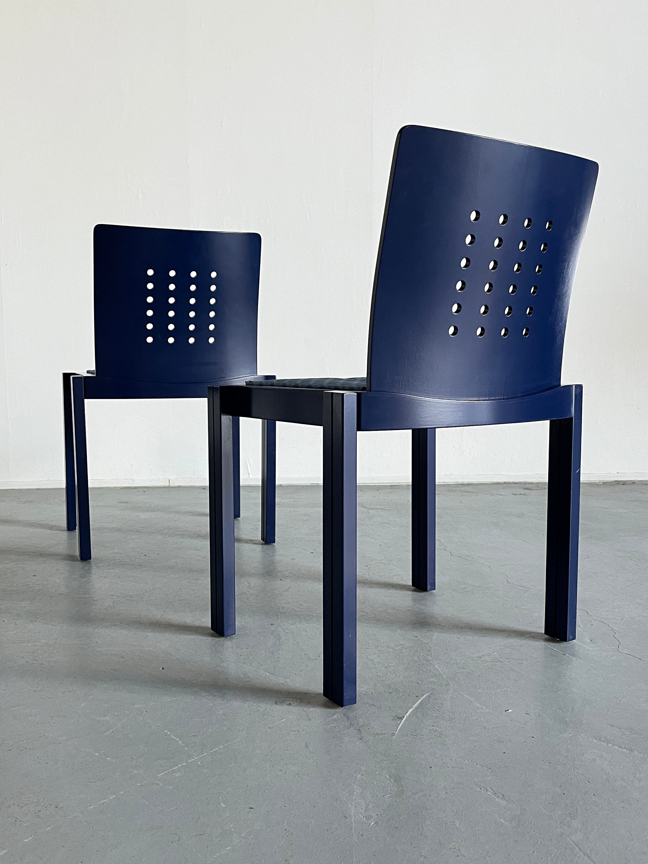 Thonet Vienna Postmodern Stackable Dining Chairs, 1990s