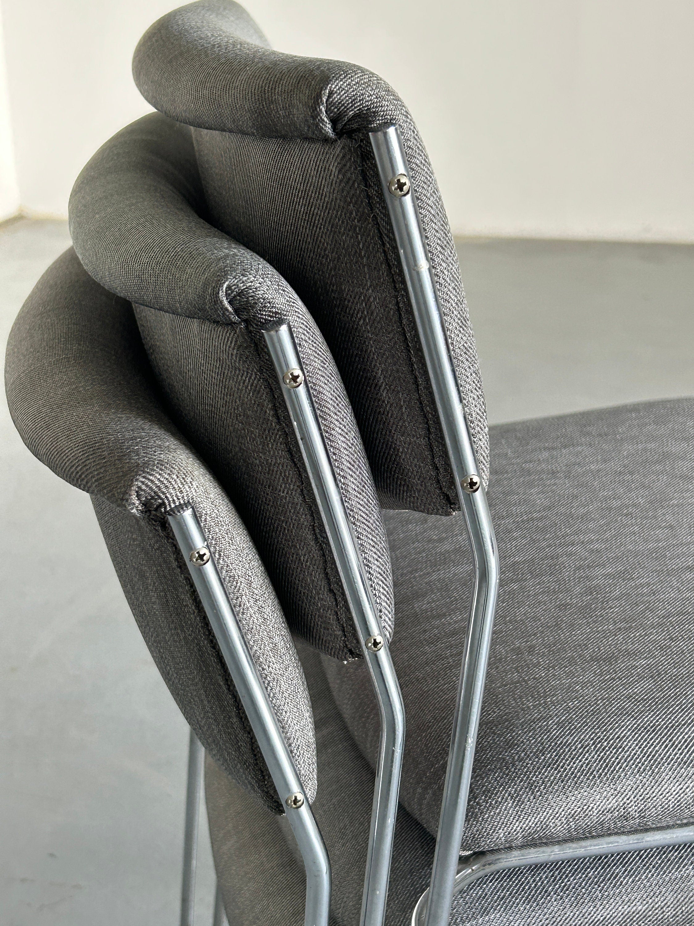 Wire Dining Chairs by Laesko Studioform International, 1980s