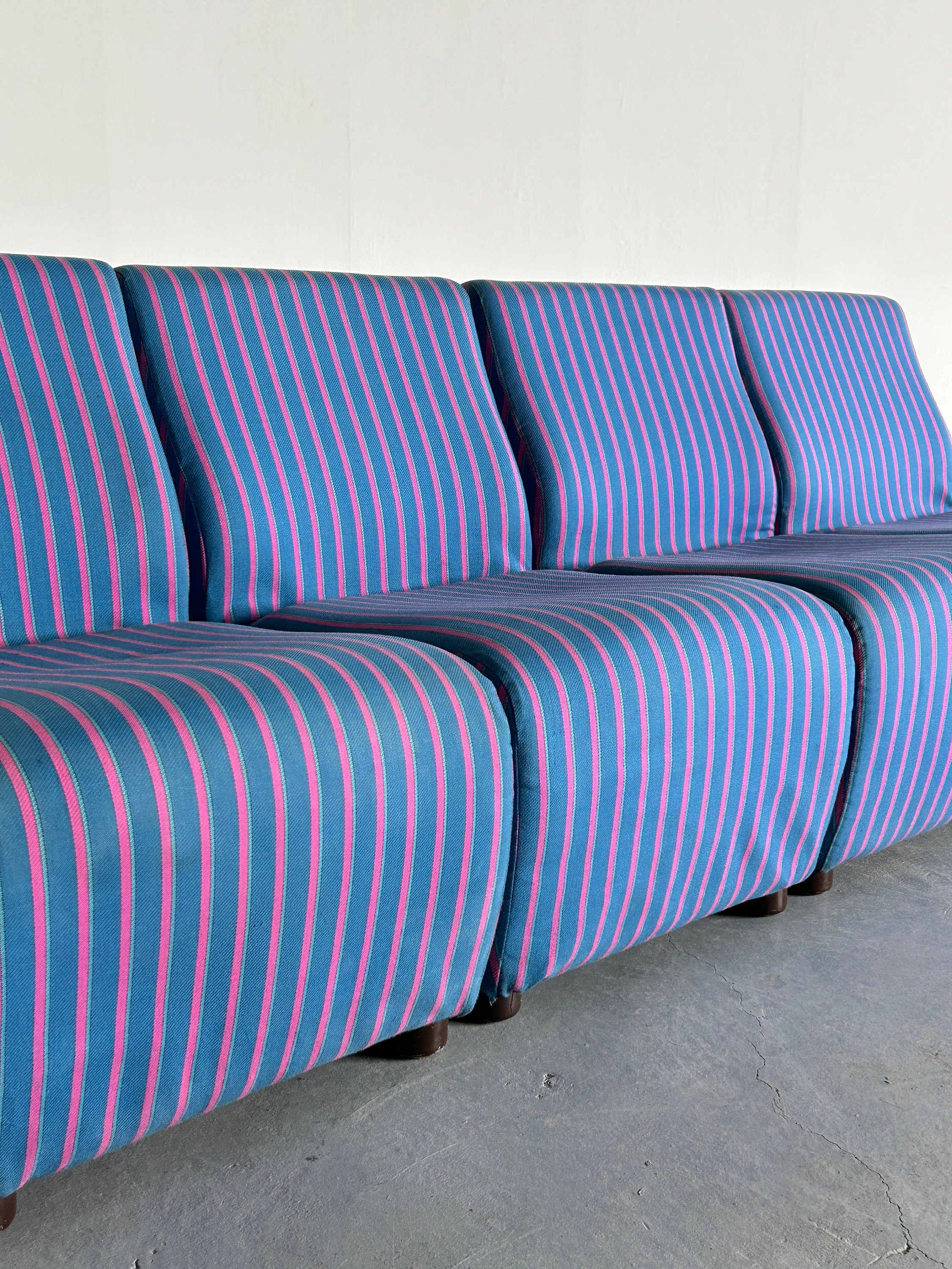 Space Age Seating Modules, 1970s Modular Sofa