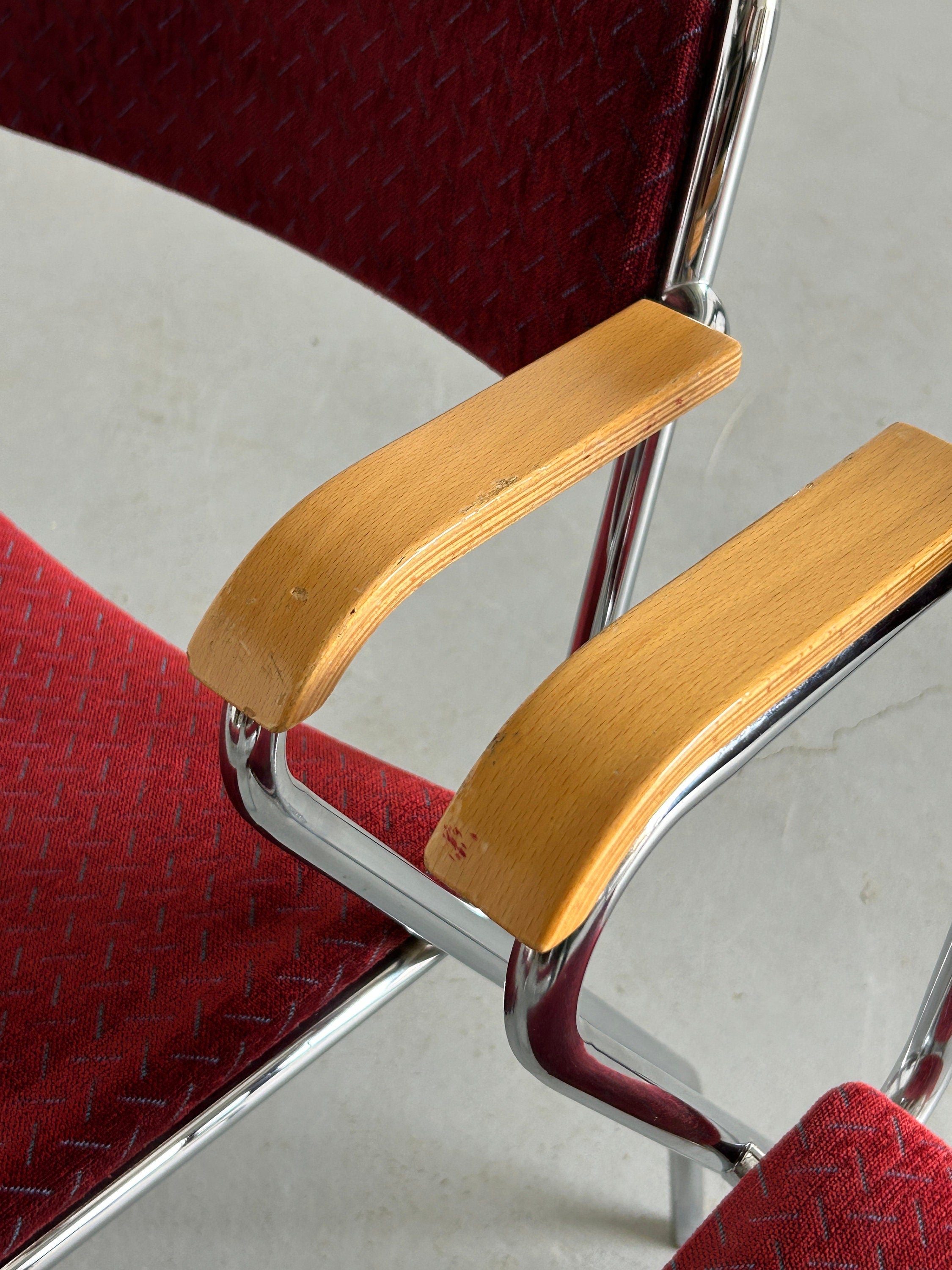 Bauhaus Design Armchairs, 1960s Germany