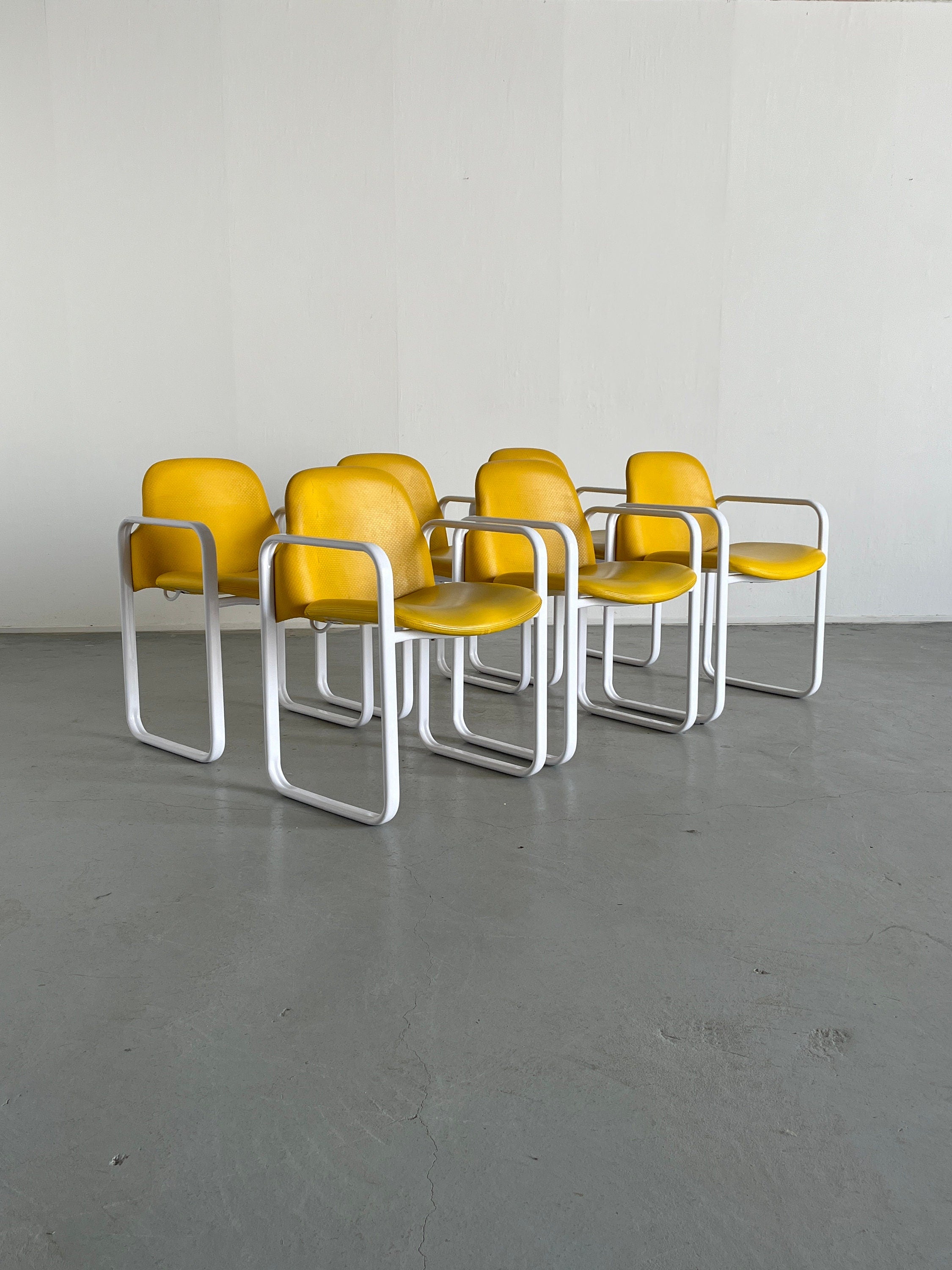 Memphis Style Armchairs by Thema Italy, 1980s