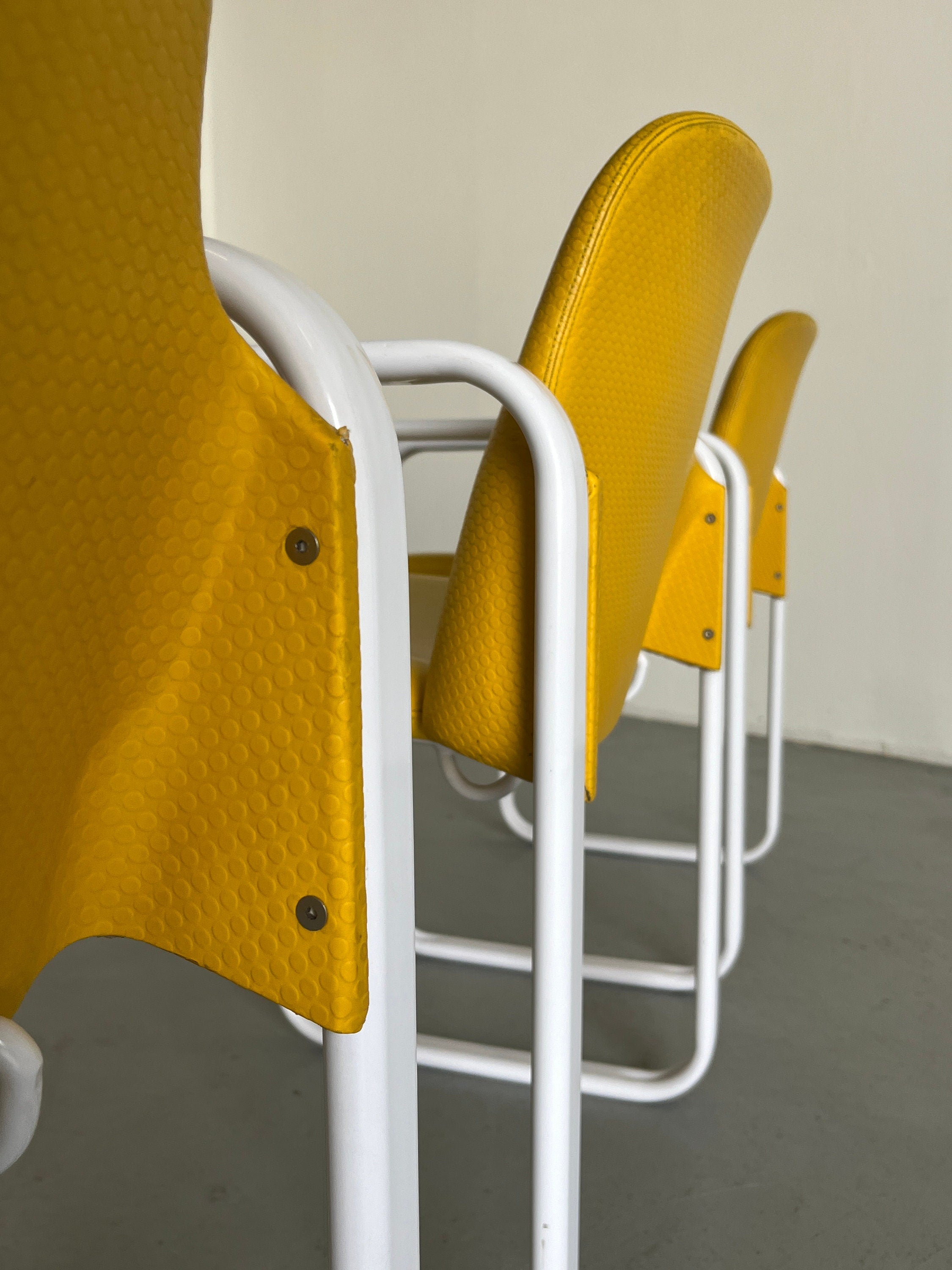 Memphis Style Armchairs by Thema Italy, 1980s