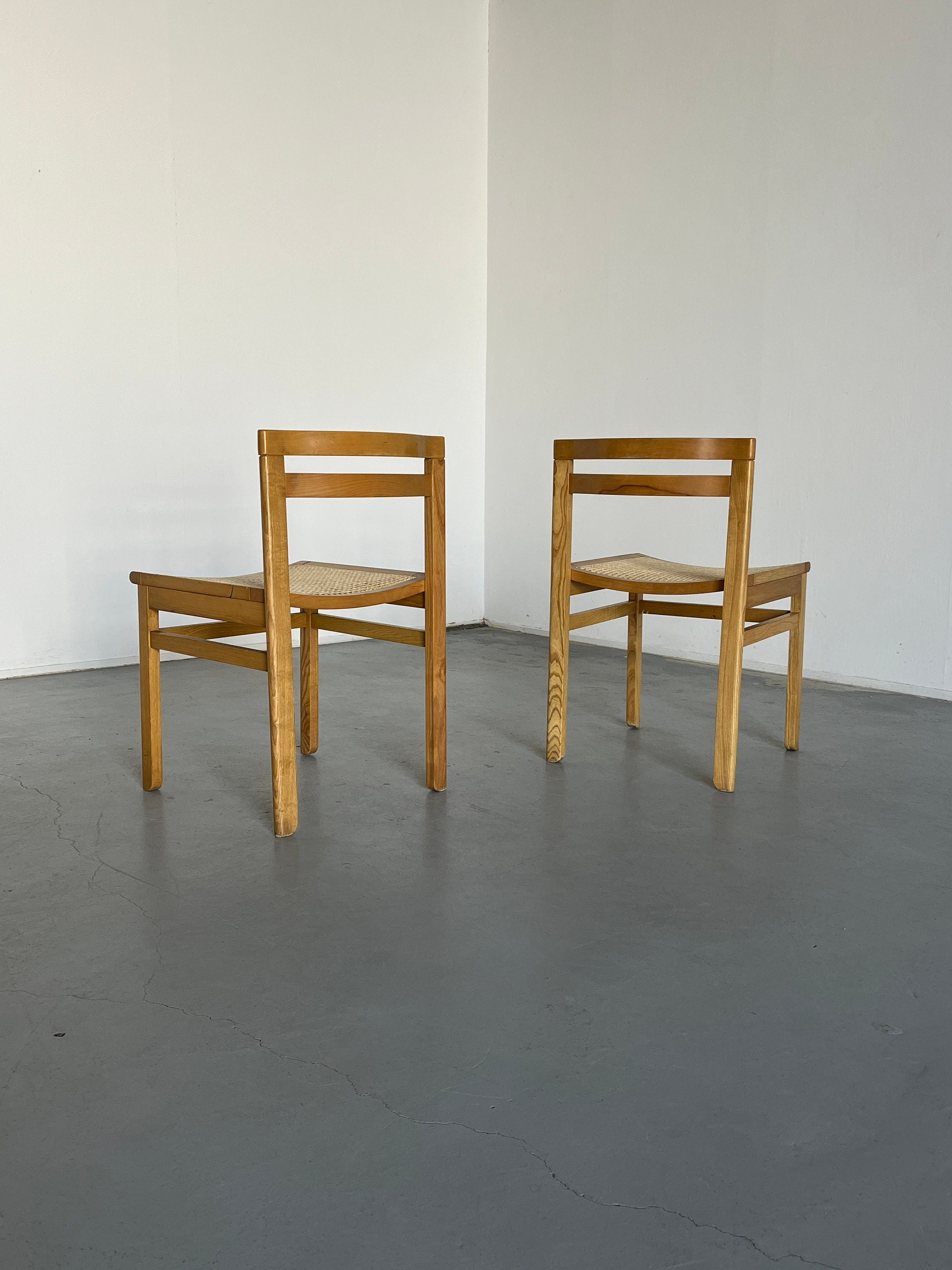 Mid-Century Modern Constructivist Chairs in Beech, 1960s