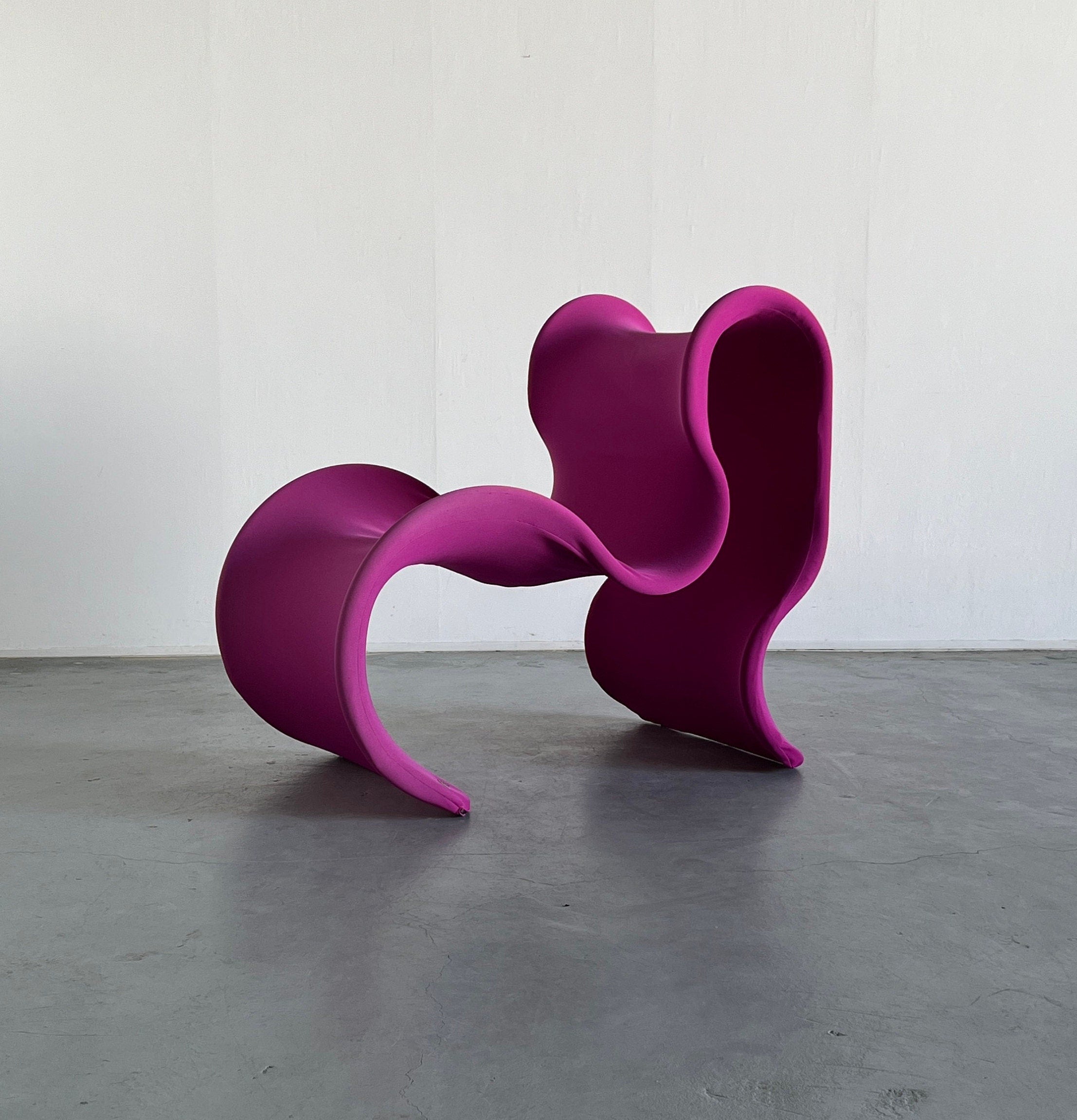 Large Fiocco Armchair by Gianni Pareschi for Busnelli in Pink, 1970s