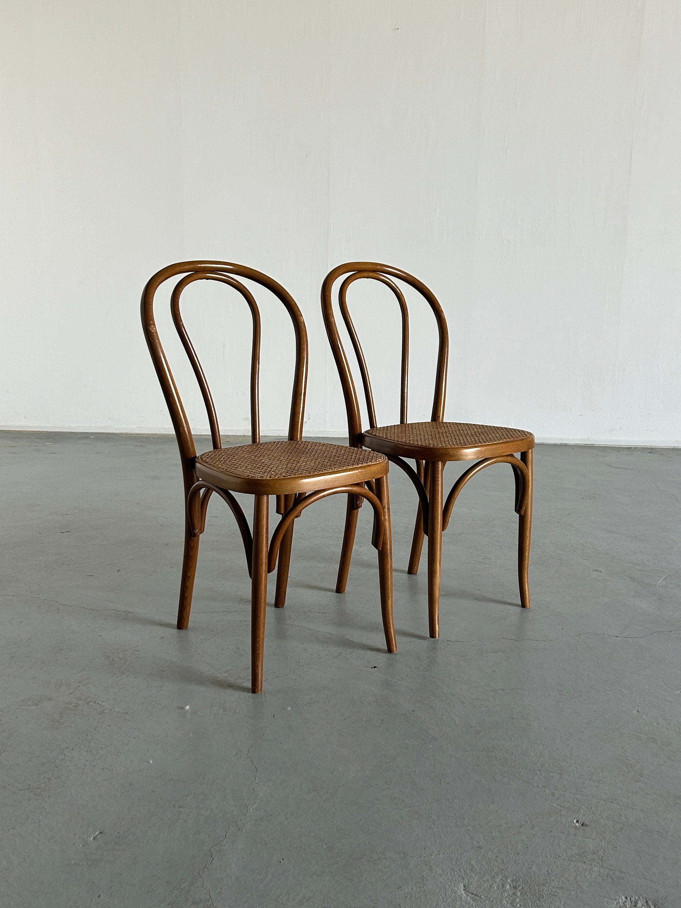 Thonet Bentwood Style Chairs No. 14, 1950s