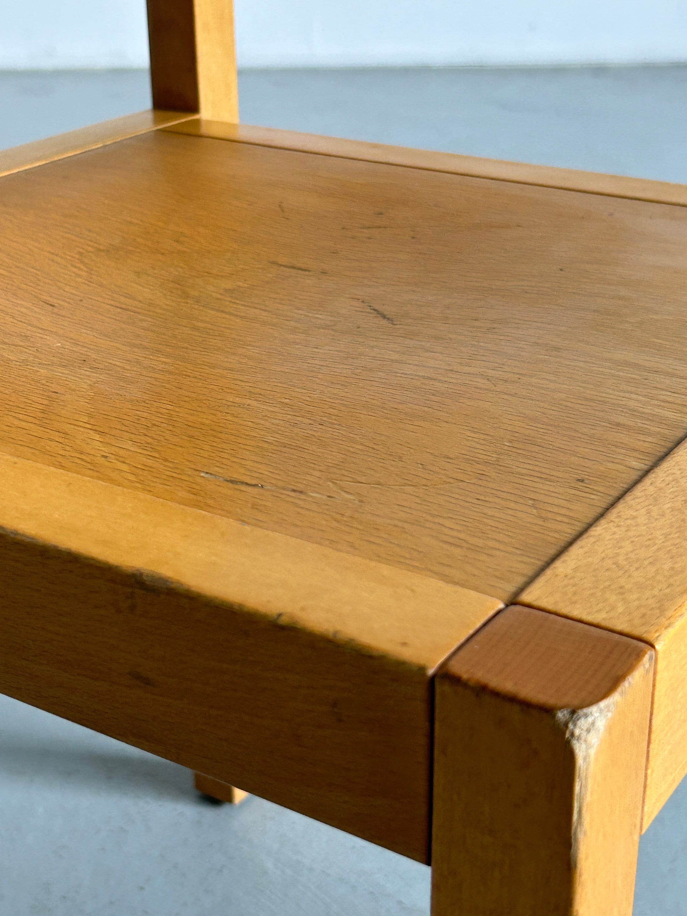 Thonet Postmodern Sculptural Wooden Chair, 1990s Austria