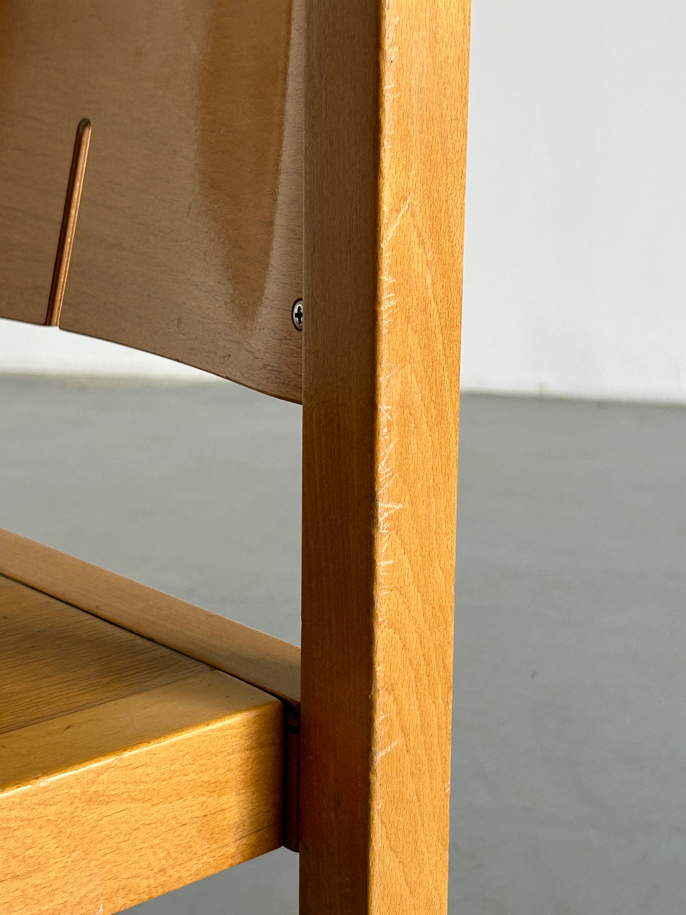 Thonet Postmodern Sculptural Wooden Chair, 1990s Austria