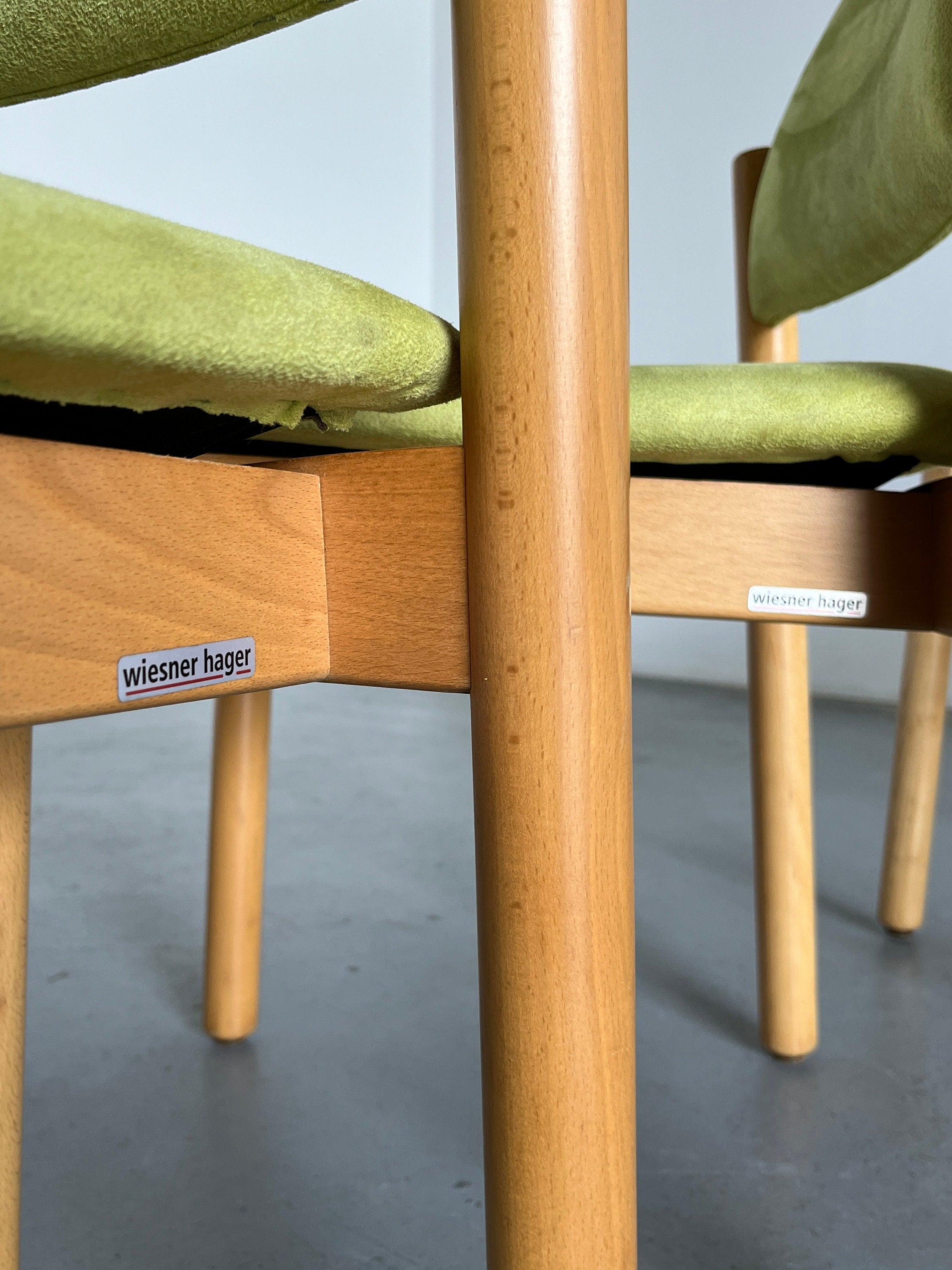 Dining Chairs by Wiesner Hager, 1990s Austria