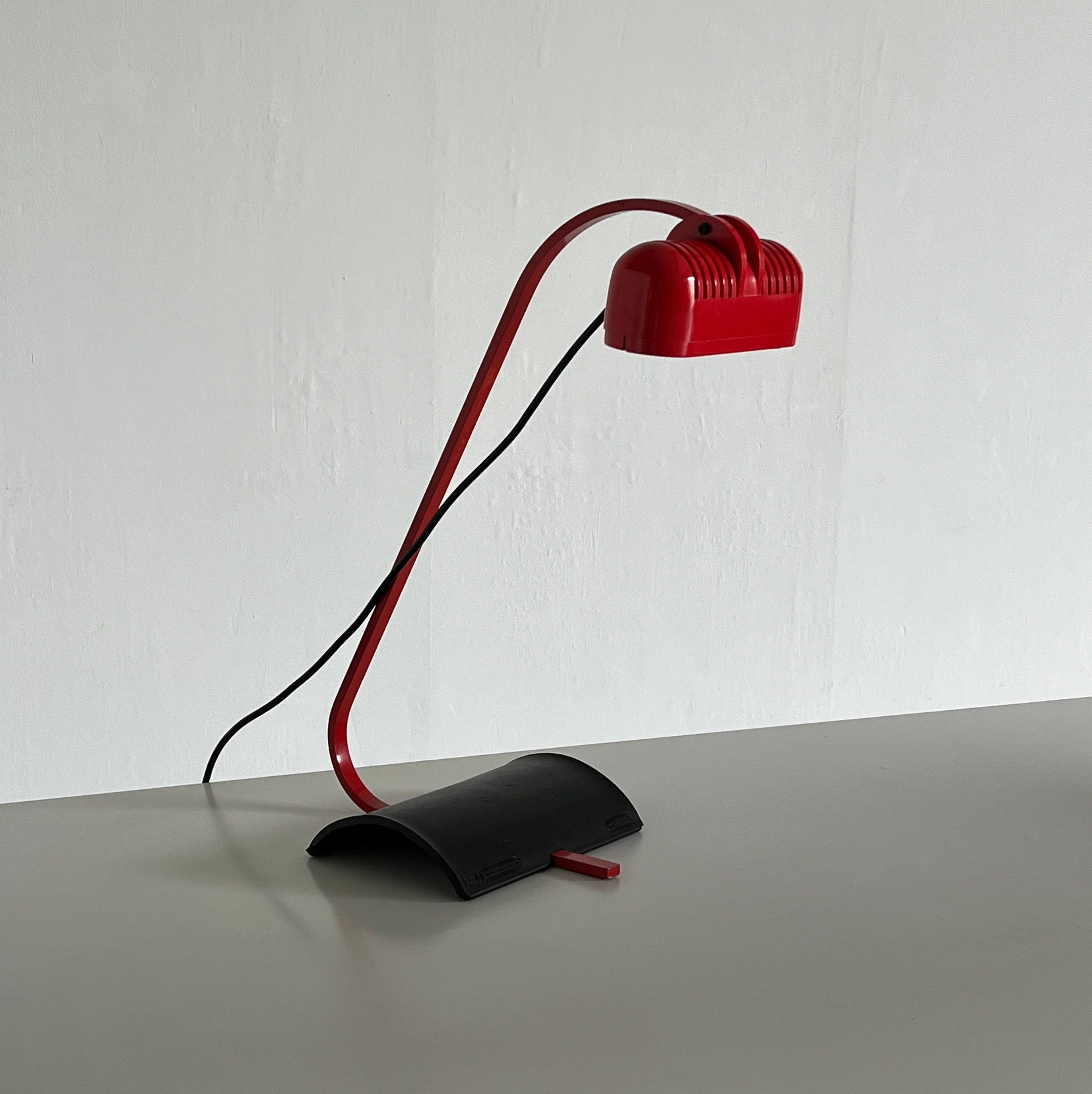 Desk Lamp Model T555 by Luci Illuminazione di Interni, 1980s Italy