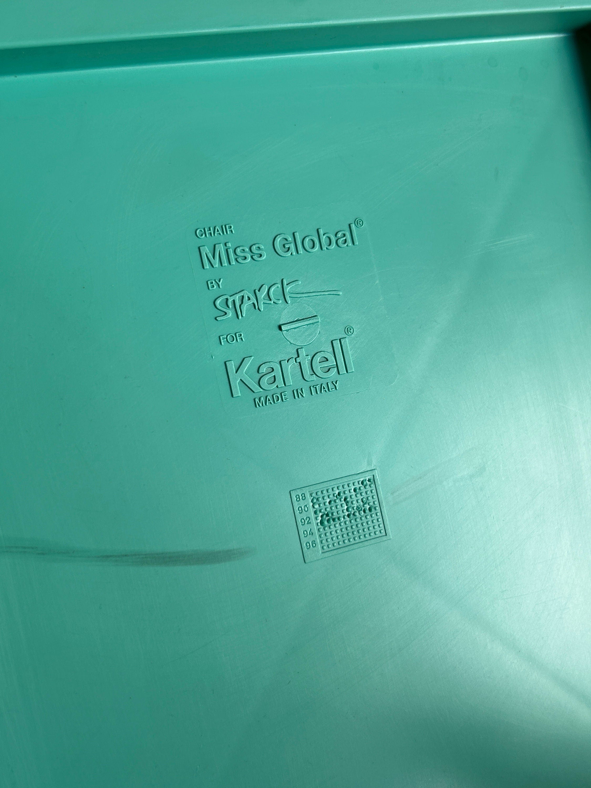 Miss Global Chairs by Philippe Starck for Kartell, 1990s Italy