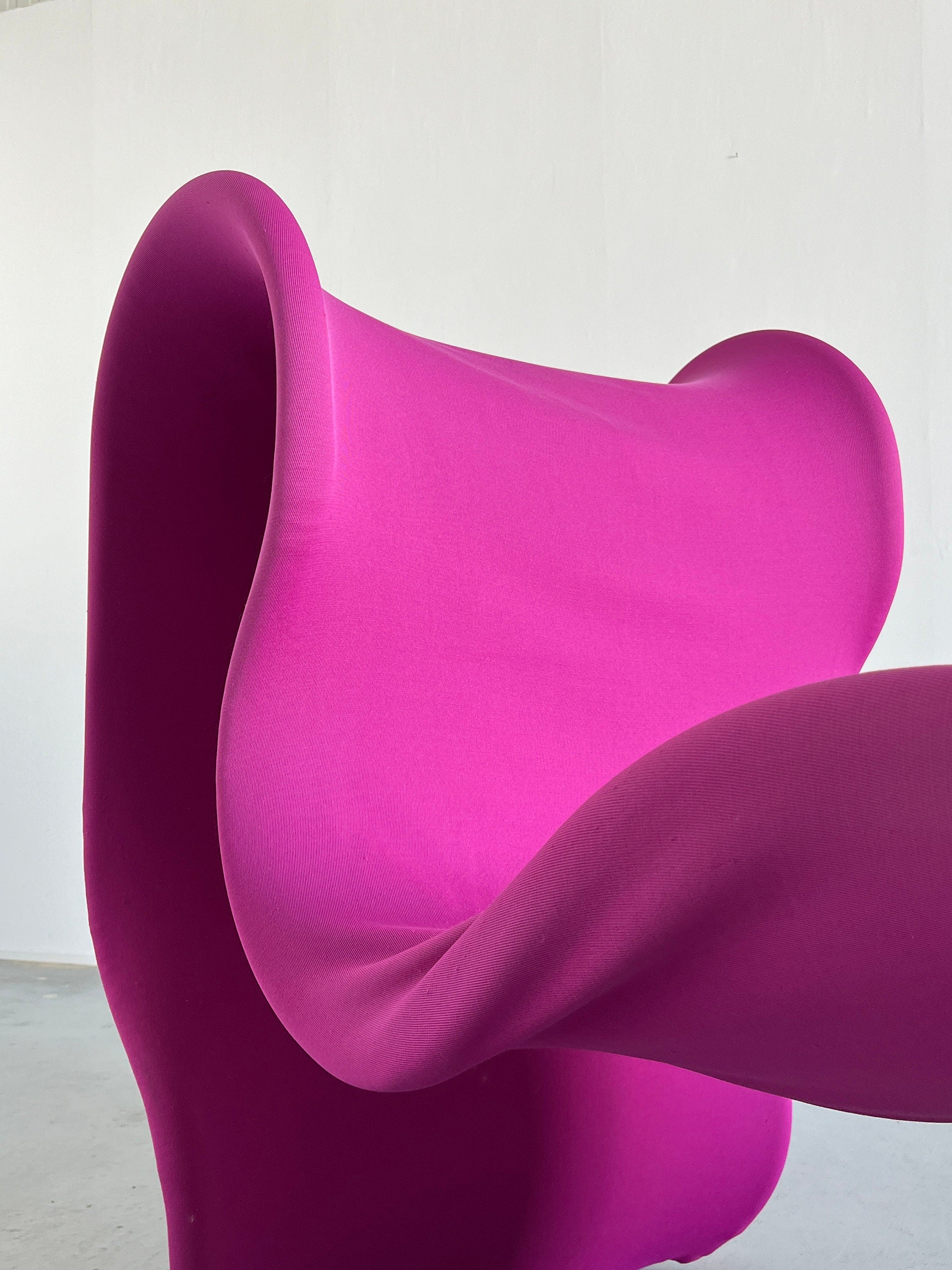 Large Fiocco Armchair by Gianni Pareschi for Busnelli in Pink, 1970s