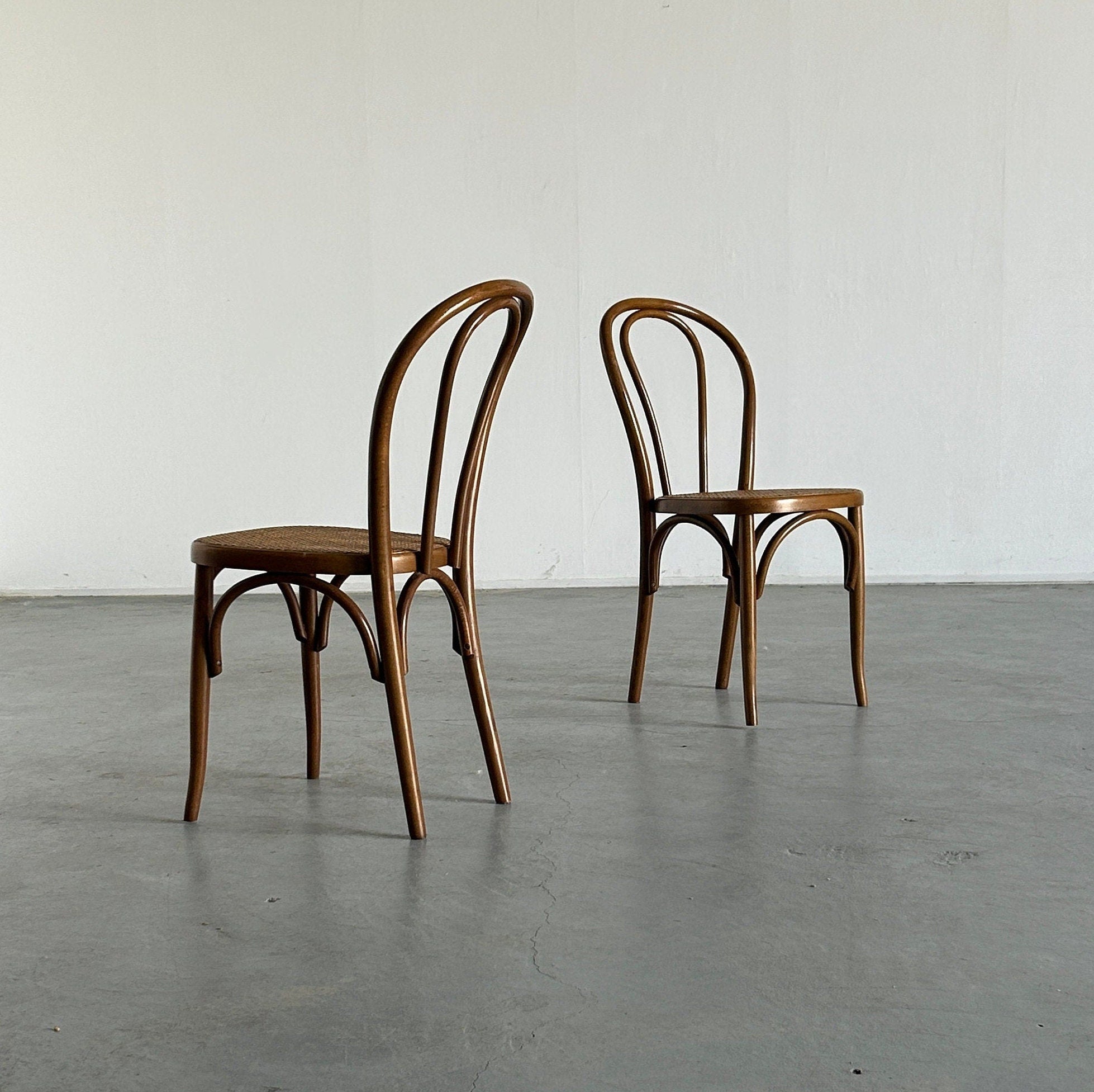 Thonet Bentwood Style Chairs No. 14, 1950s