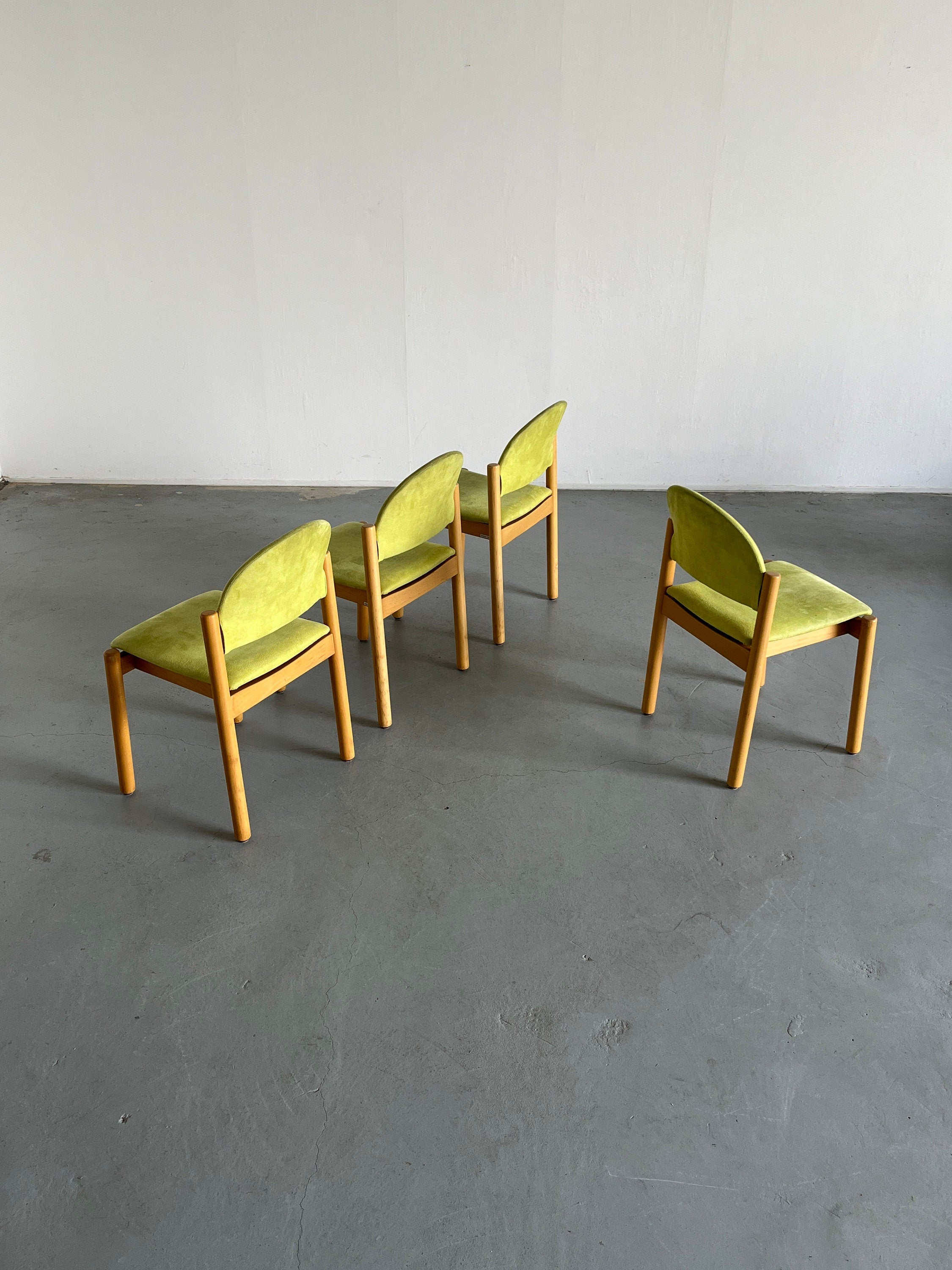 Dining Chairs by Wiesner Hager, 1990s Austria