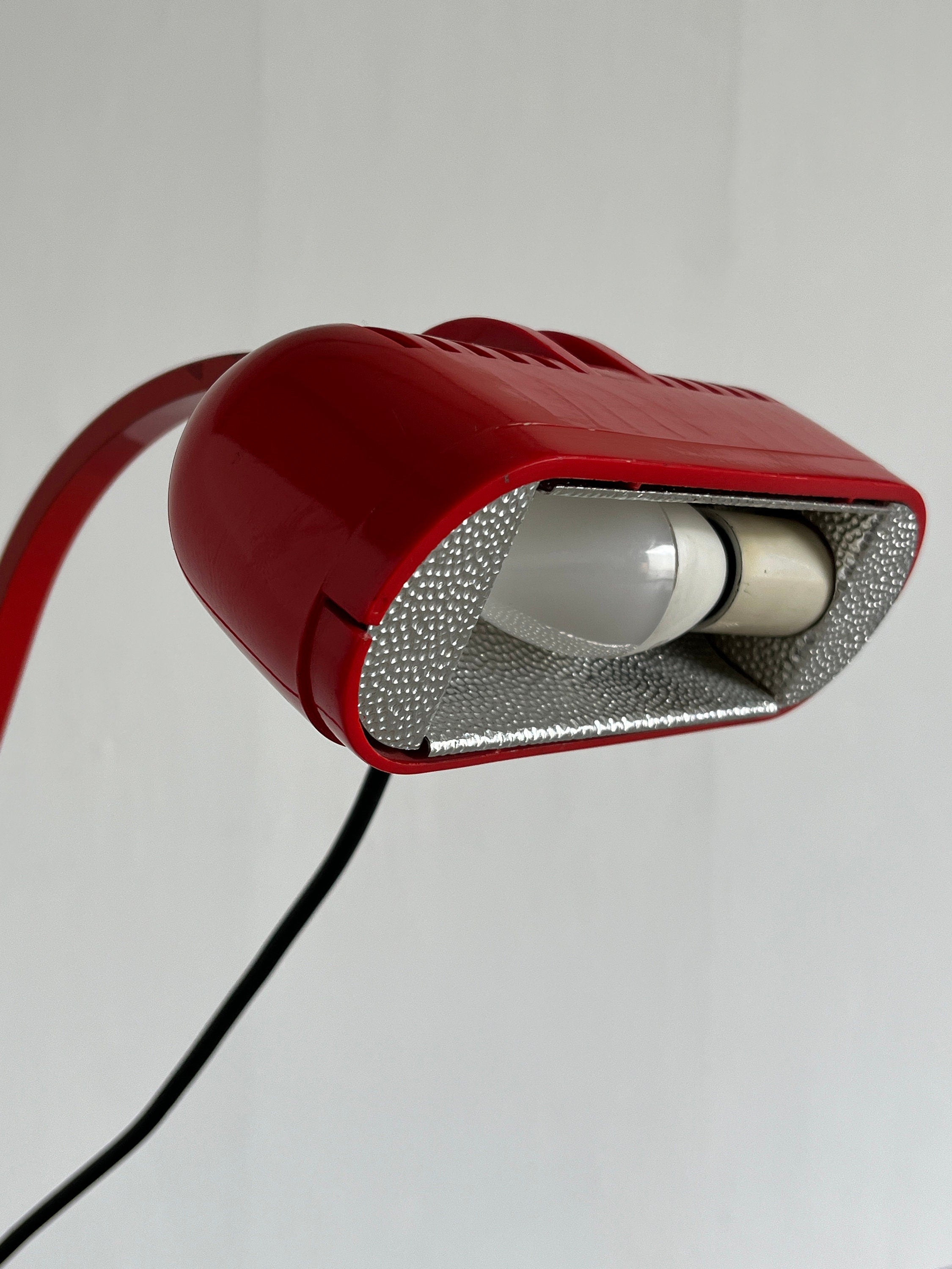 Desk Lamp Model T555 by Luci Illuminazione di Interni, 1980s Italy