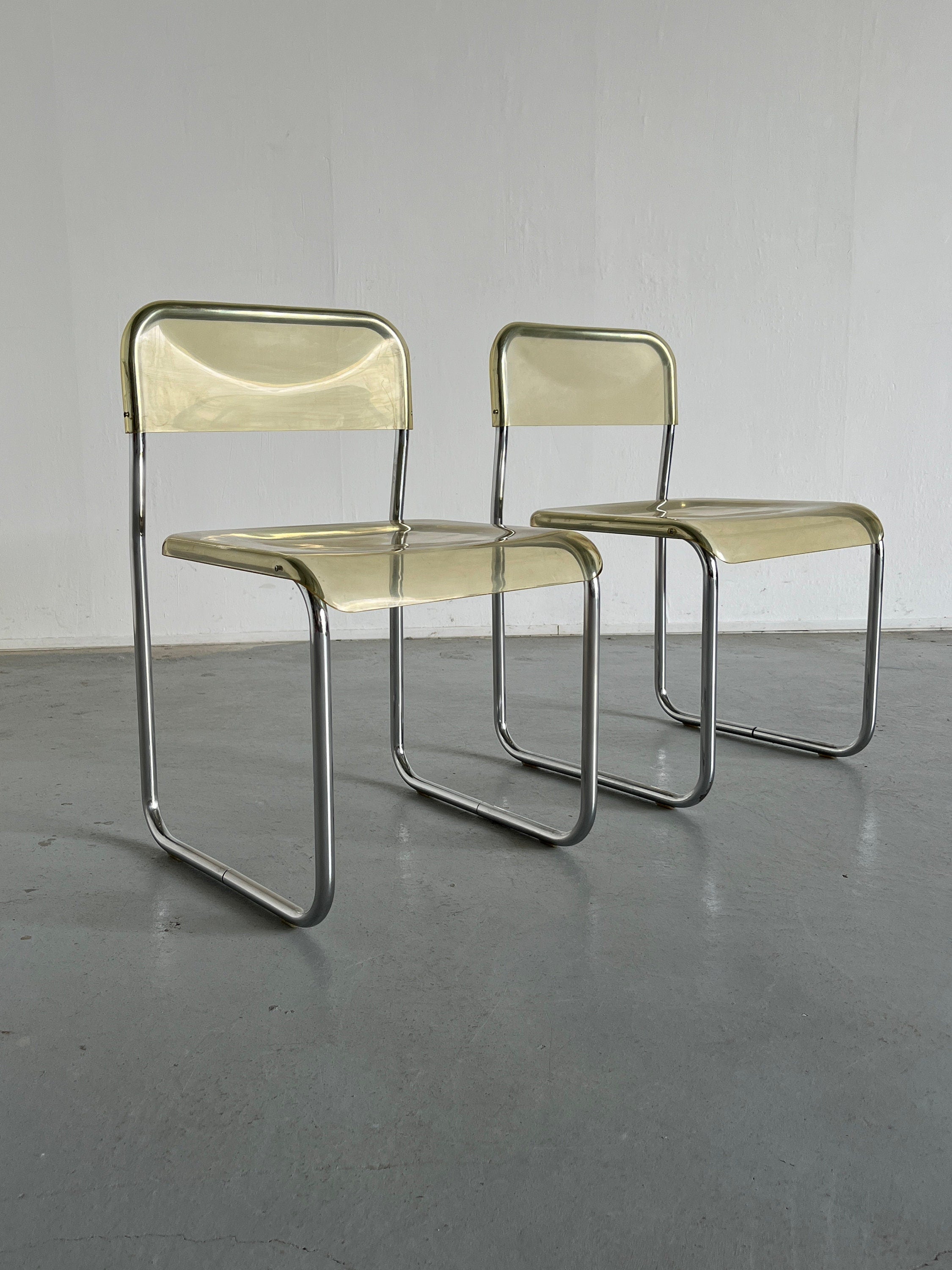 Bauhaus Design Chairs by Arc Linea, 1980s