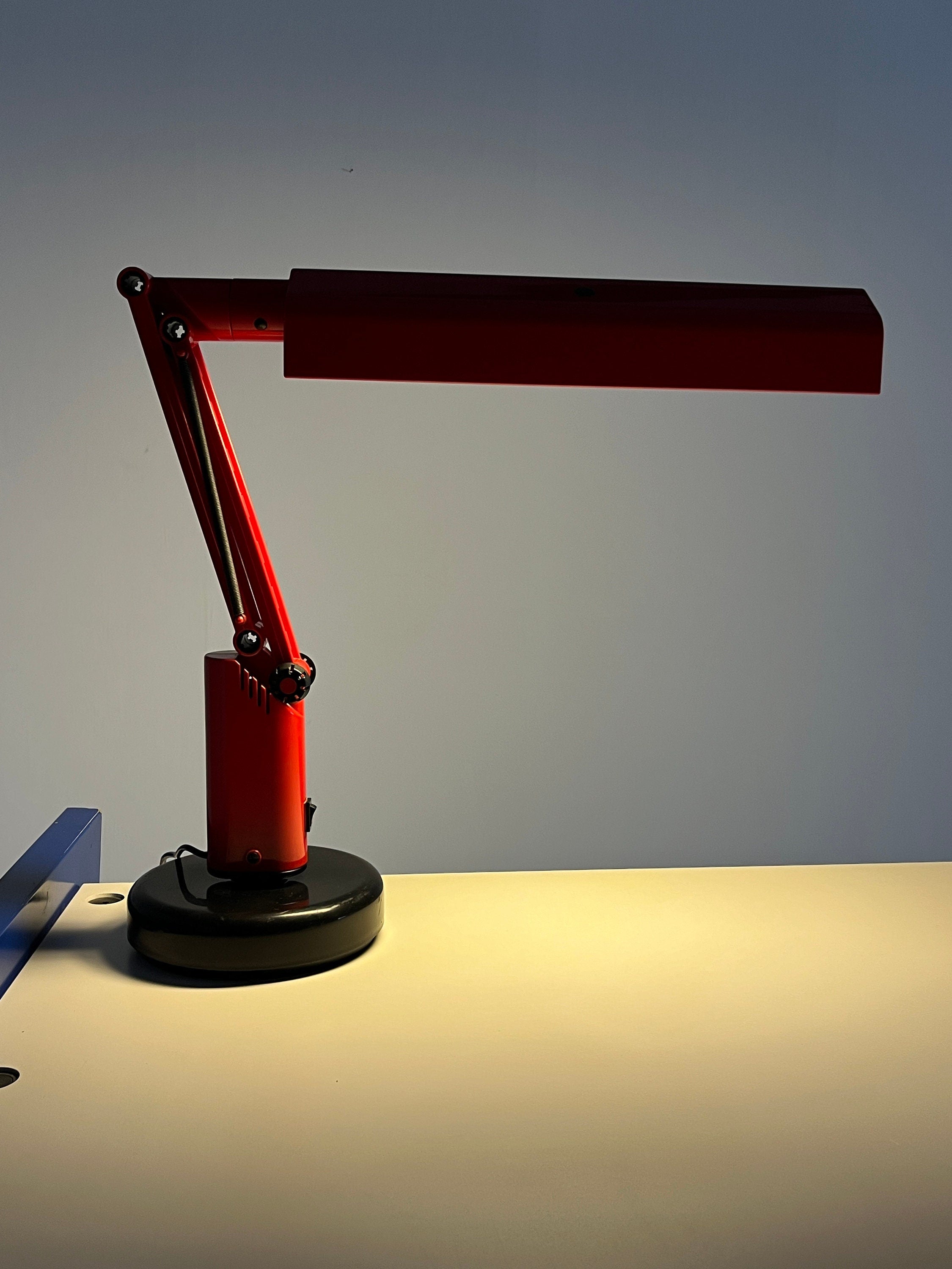 Lucifer Desk Swivel Lamp by Tom Ahlstrom & Hans Ehrich for Fagerhults, 1970s Sweden