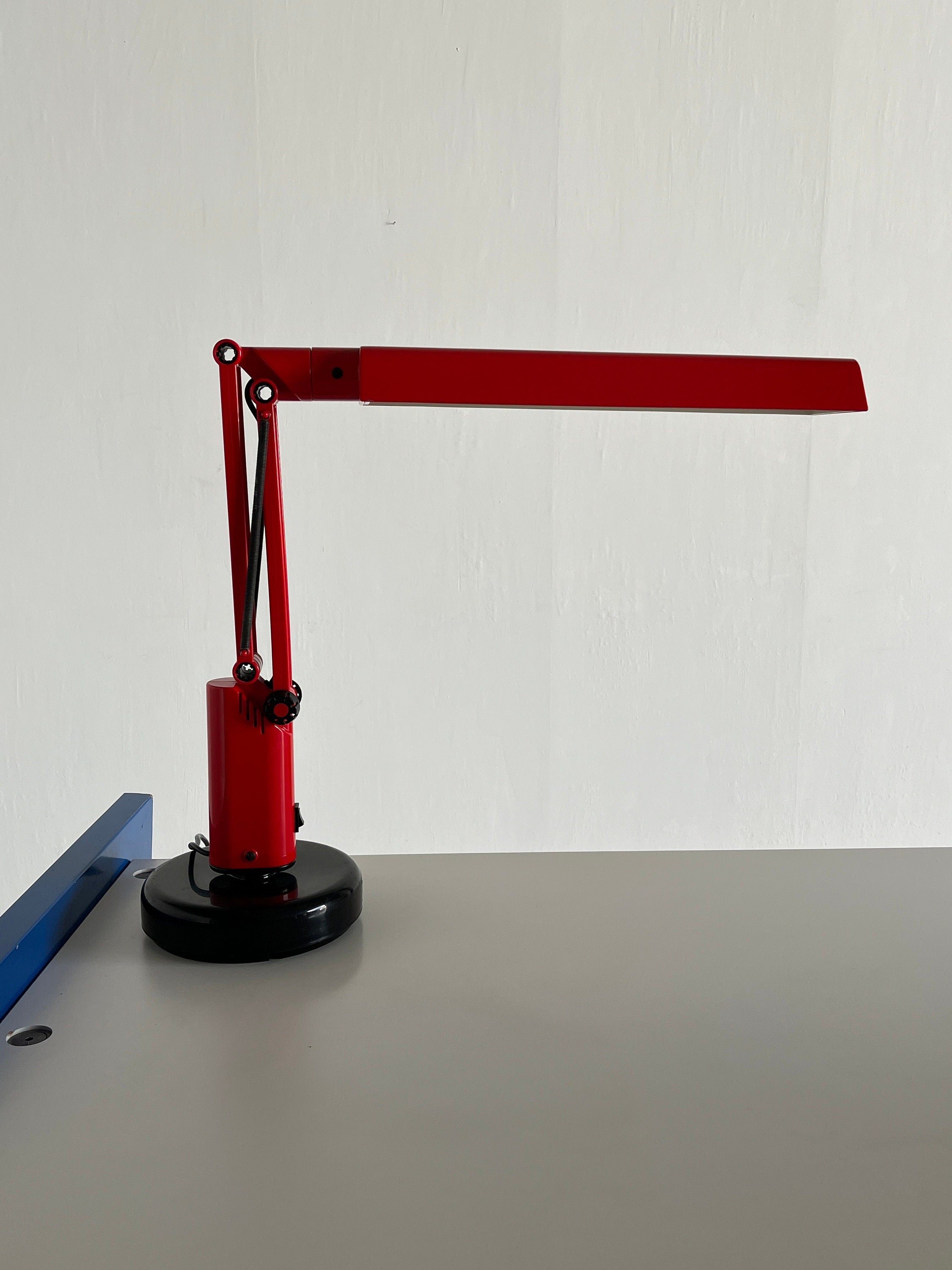 Lucifer Desk Swivel Lamp by Tom Ahlstrom & Hans Ehrich for Fagerhults, 1970s Sweden