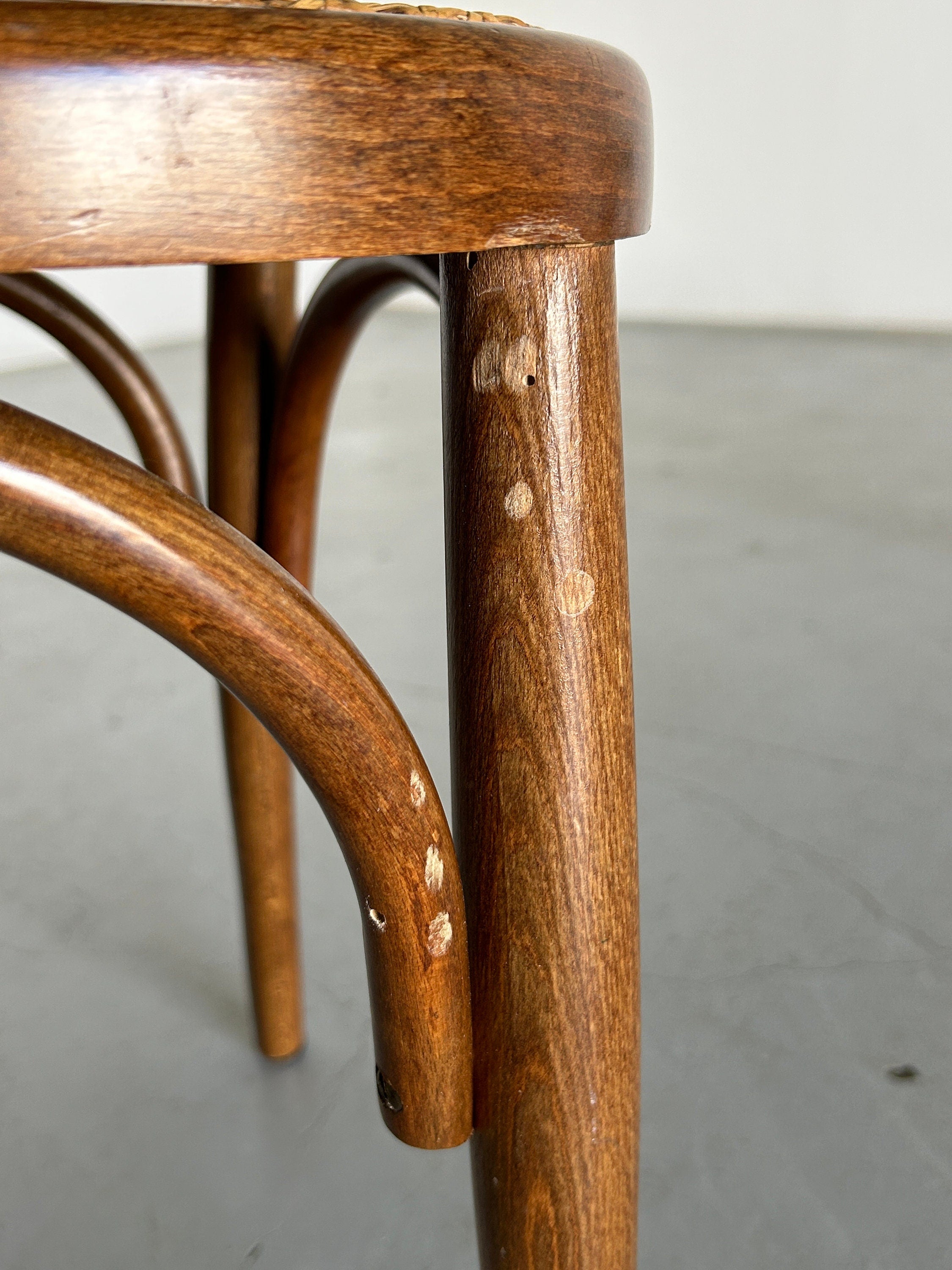Thonet Bentwood Style Chairs No. 14, 1970s