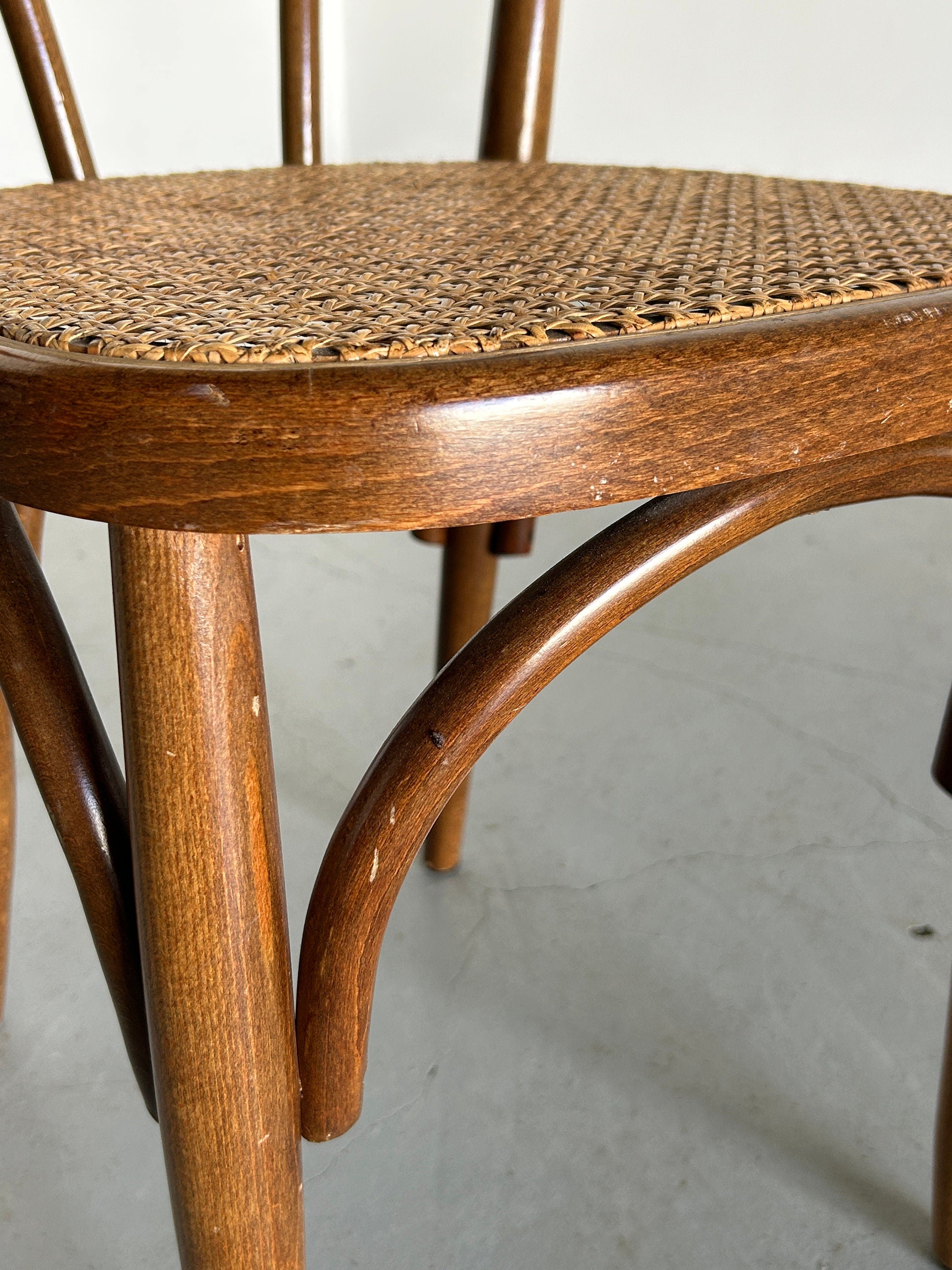 Thonet Bentwood Style Chairs No. 14, 1970s