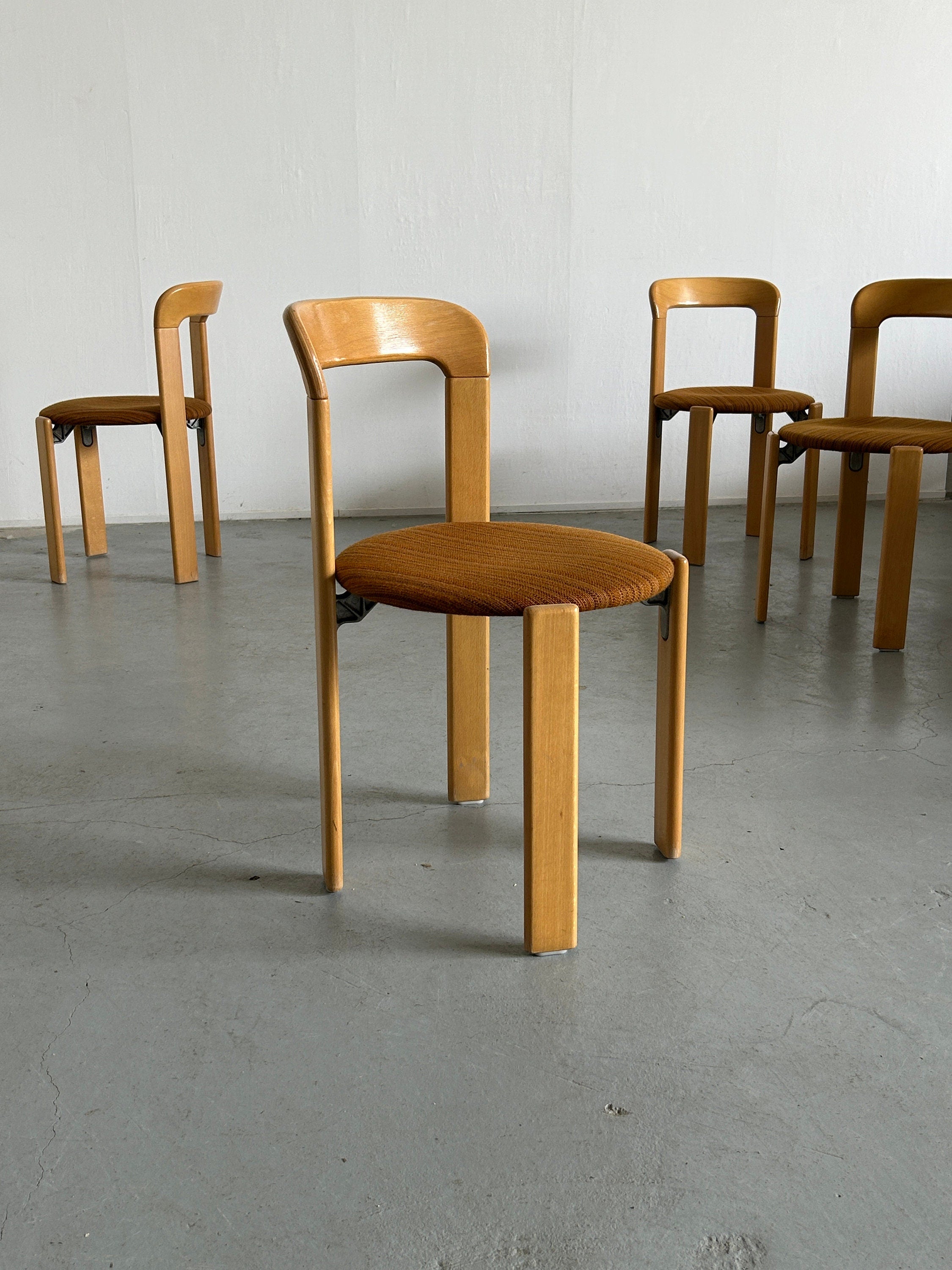 Bruno Rey Stackable Chairs for Kusch & Co, 1990s Germany