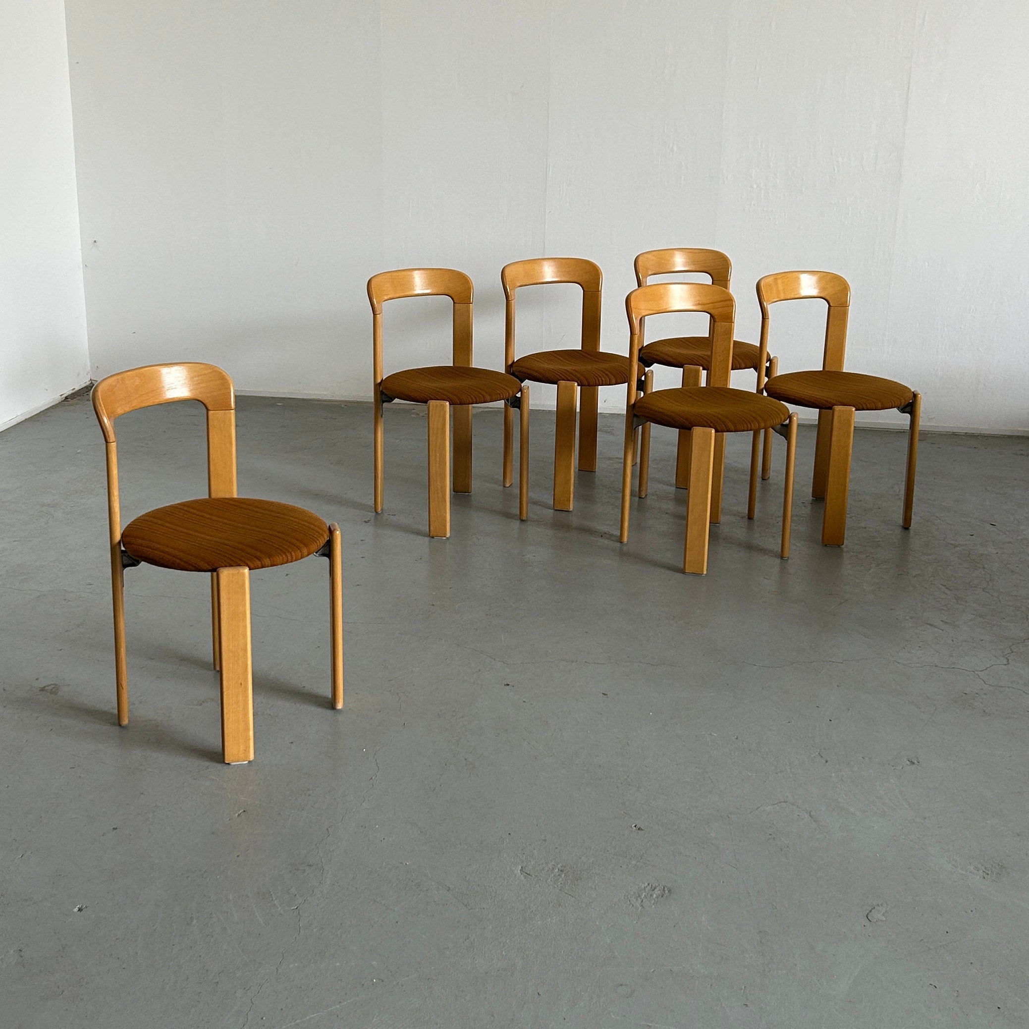 Bruno Rey Stackable Chairs for Kusch & Co, 1990s Germany