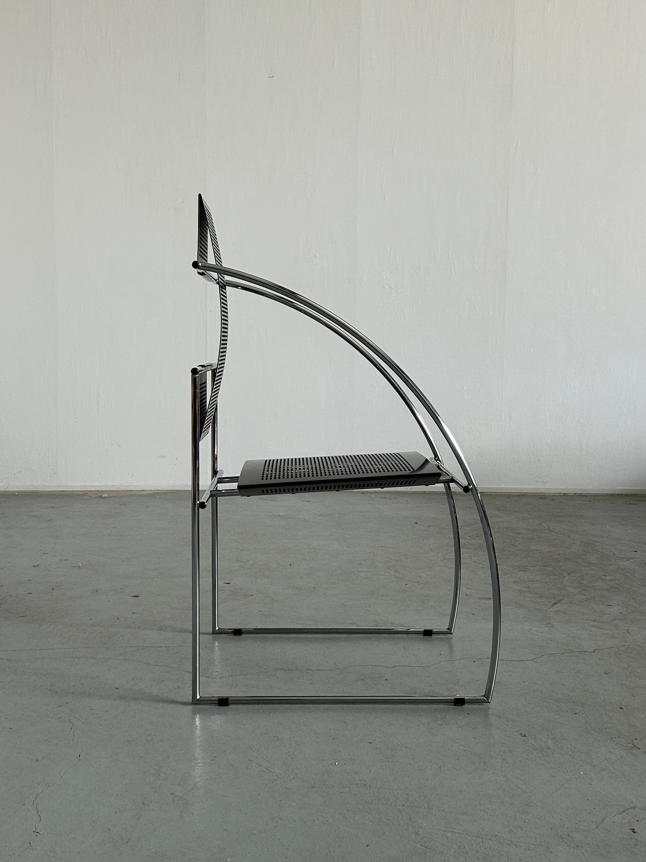 'Quinta' Armchair by Mario Botta for Alias, 1980s Italy