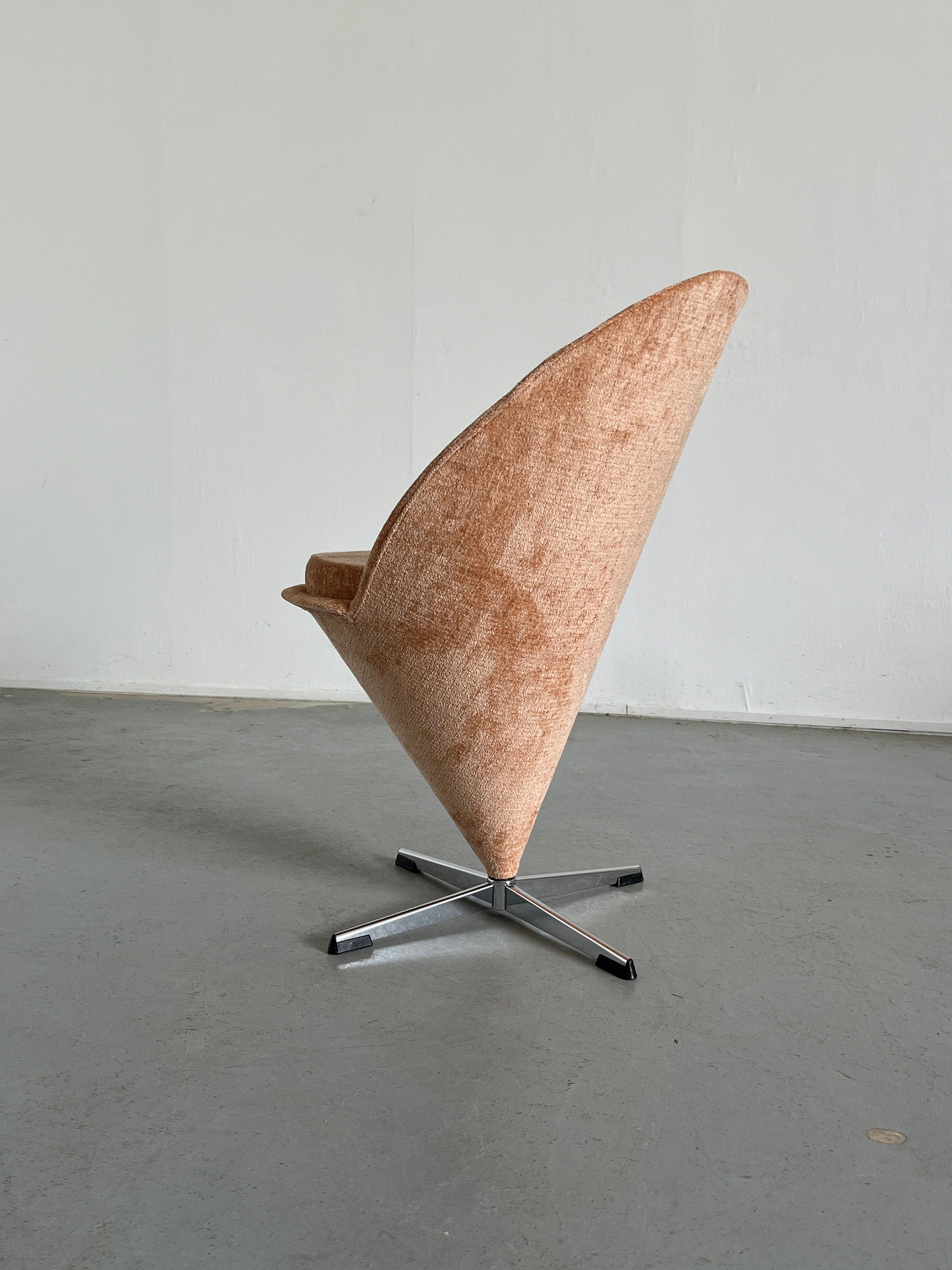 Iconic Verner Panton 'Cone' Chair, 1950s Denmark
