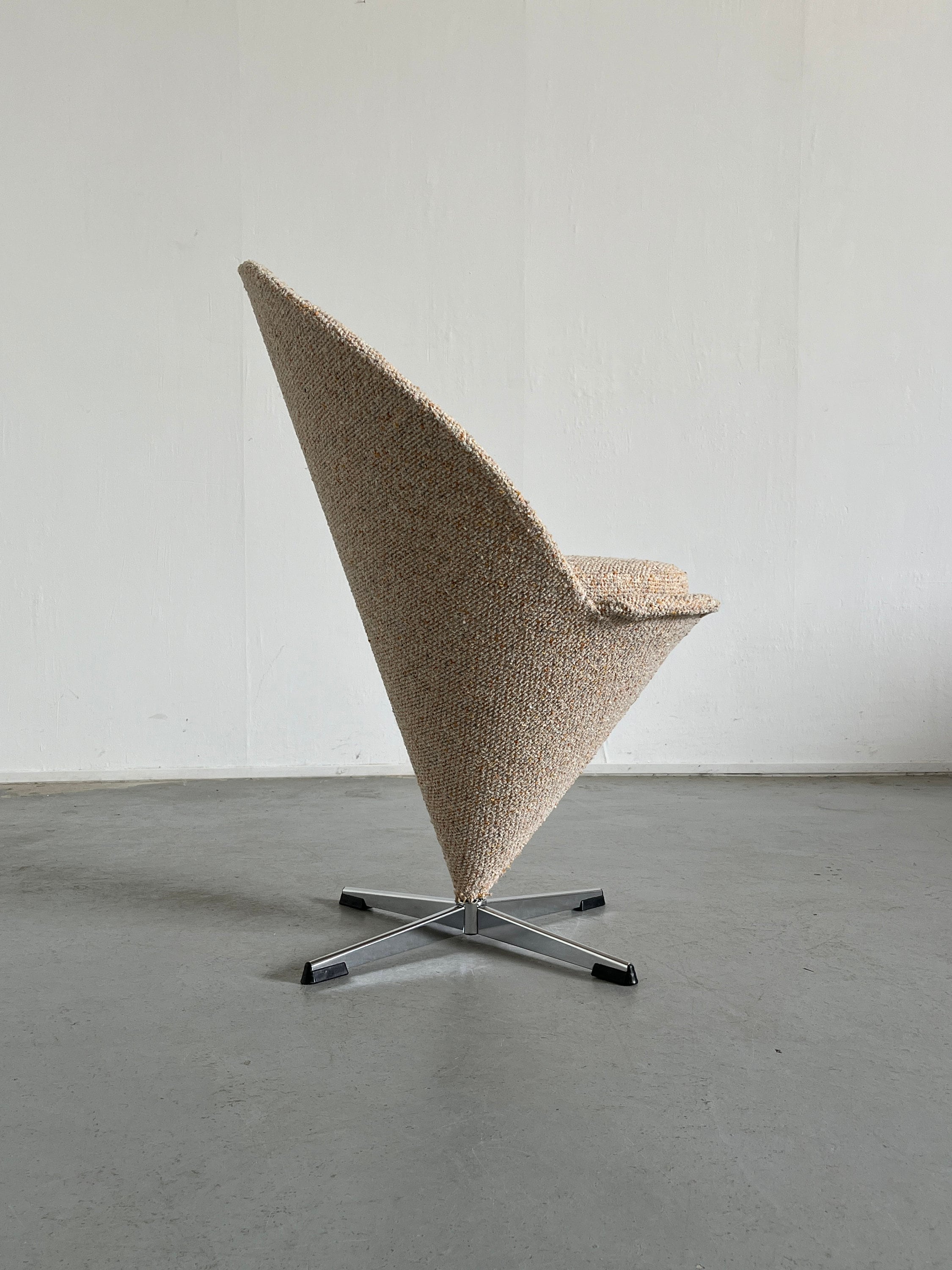 Iconic Verner Panton 'Cone' Chair, 1950s Denmark