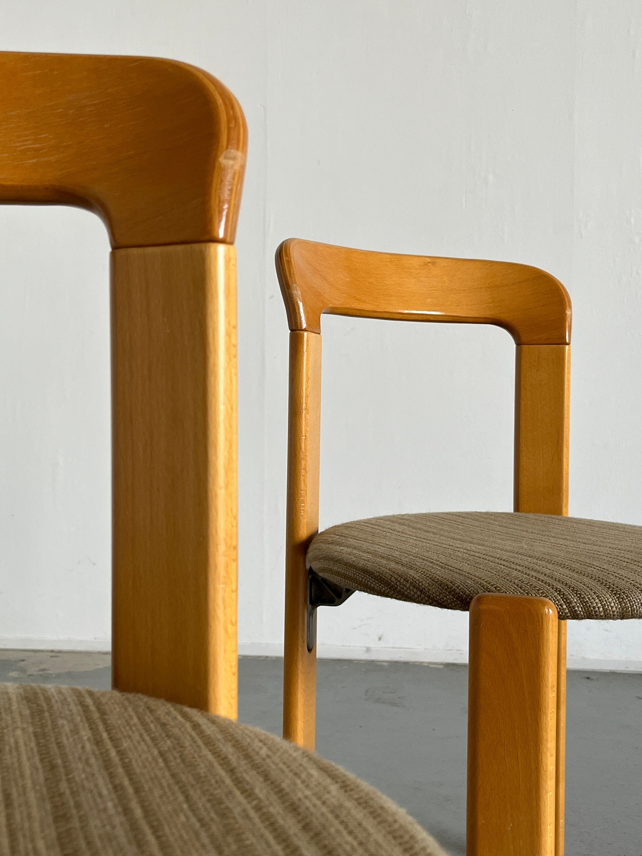 Pair of Bruno Rey Dining Chairs for Kusch & Co, 1990s Germany