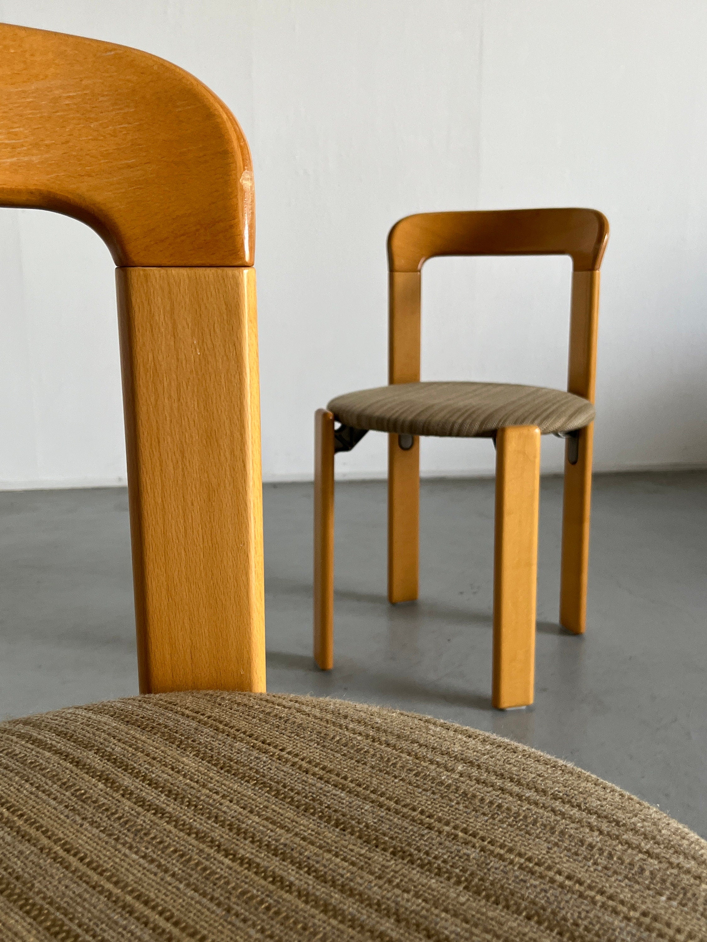 Pair of Bruno Rey Dining Chairs for Kusch & Co, 1990s Germany