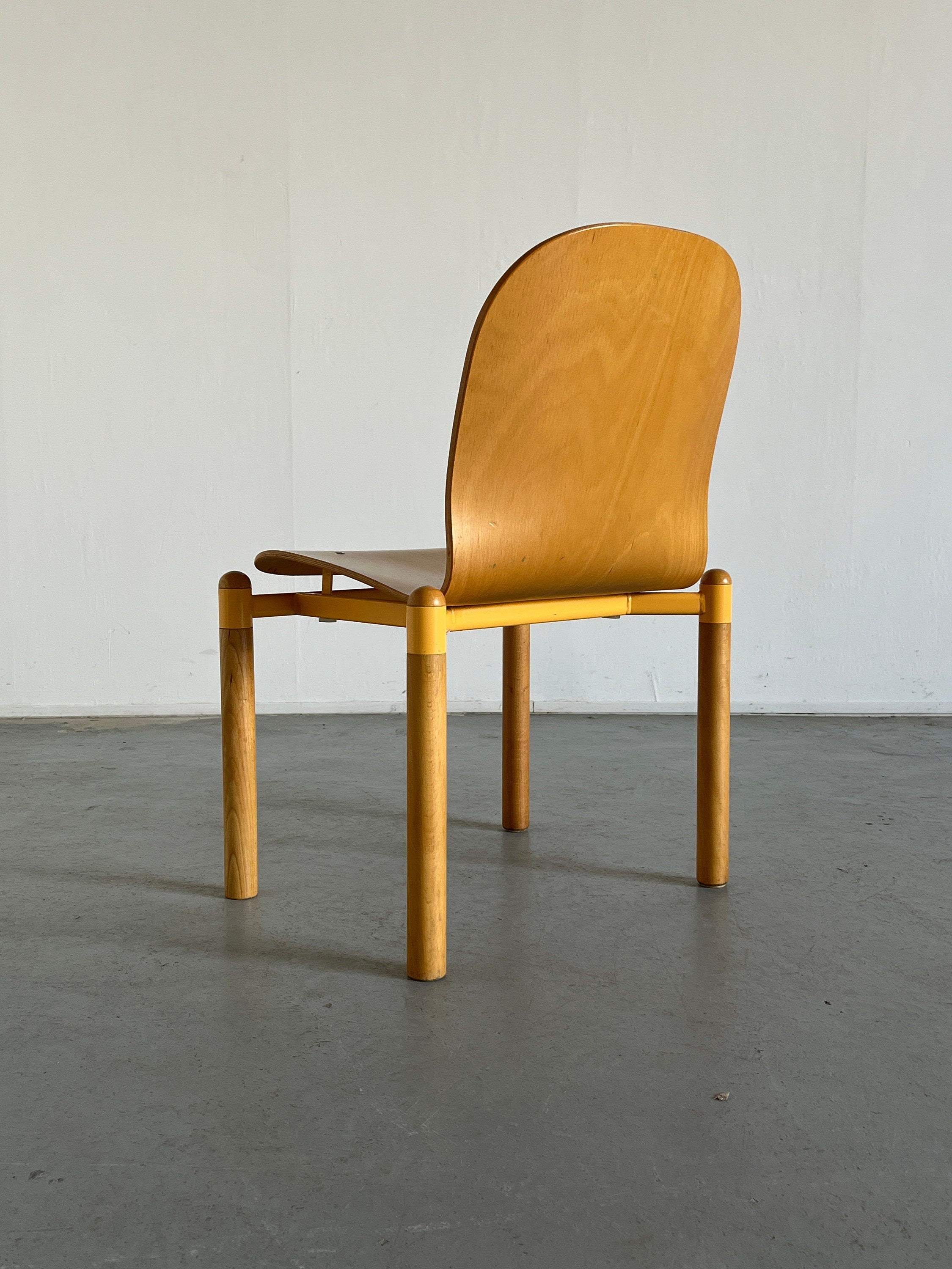 Mid-Century Modern Stackable Chairs by Braun Lockenhaus, 1990s