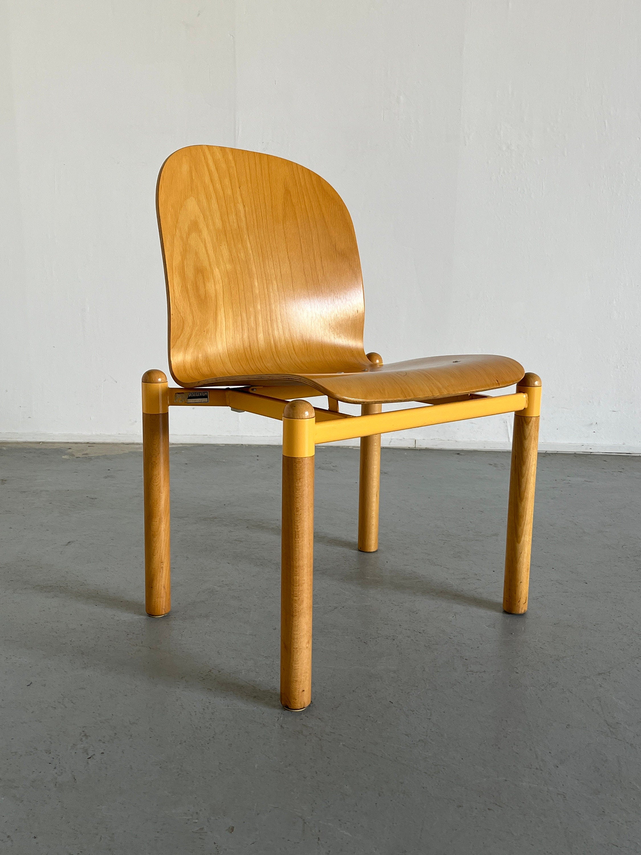Mid-Century Modern Stackable Chairs by Braun Lockenhaus, 1990s